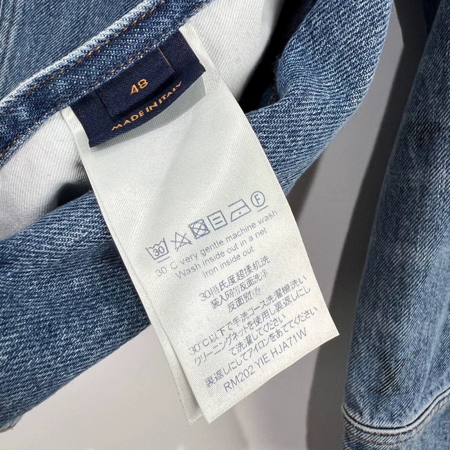 Louis Vuitton Gradient Denim Jacket