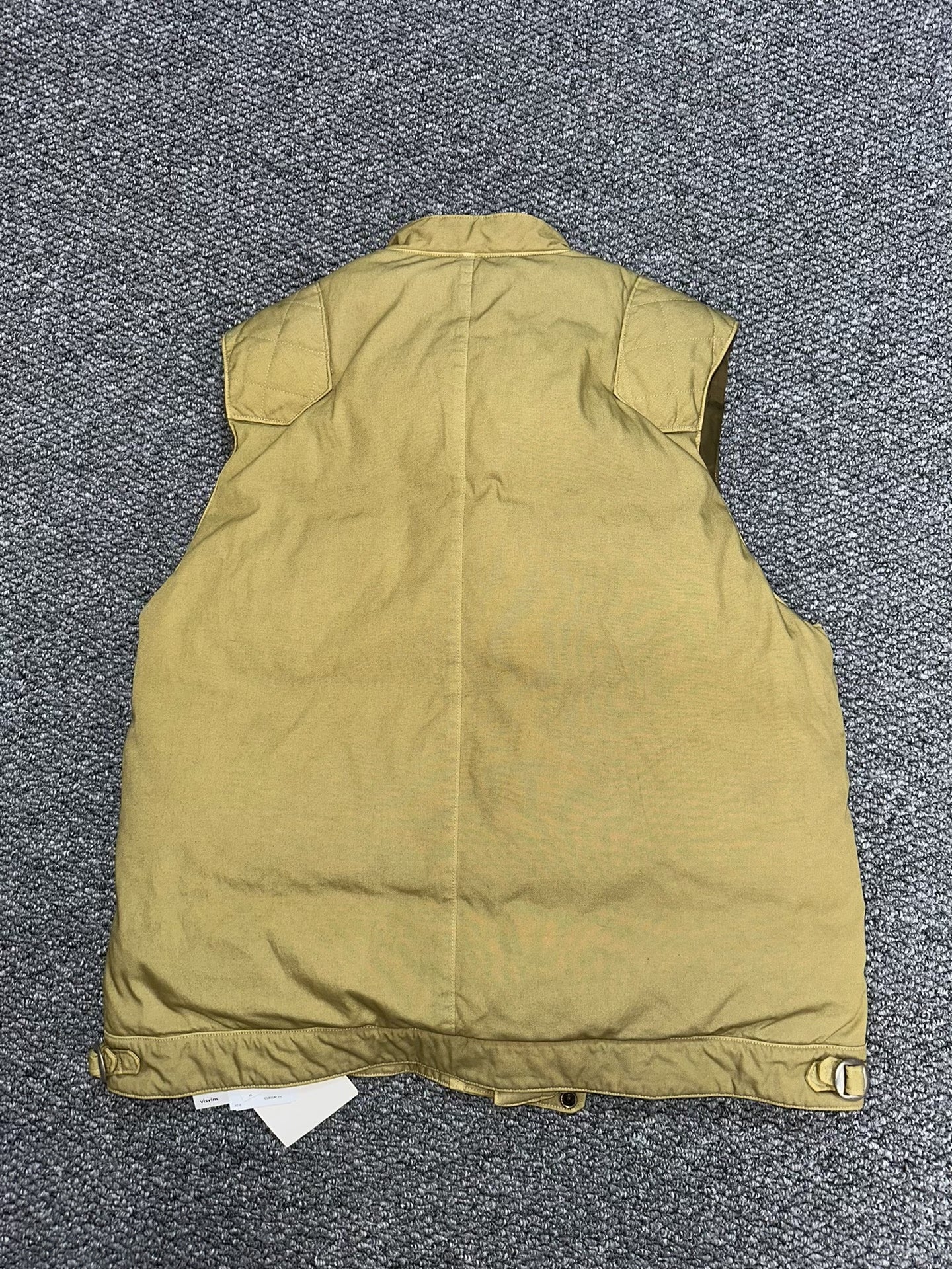 visvim strabler down vest