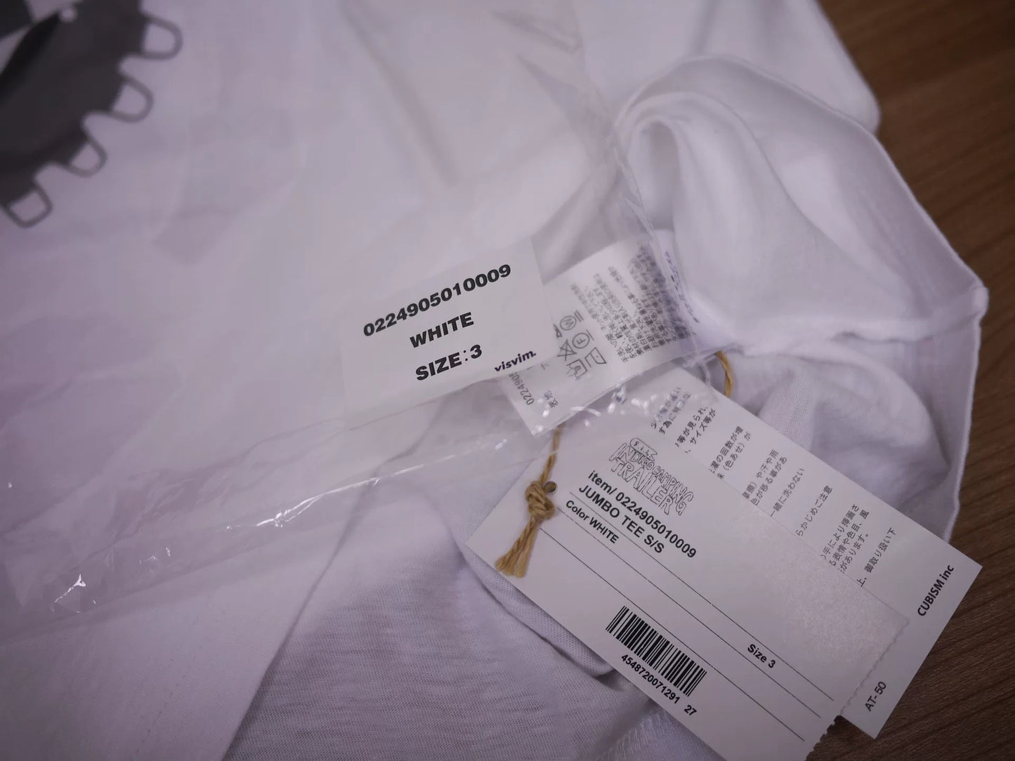 24SS VISVIM ICT JUMBO TEE
