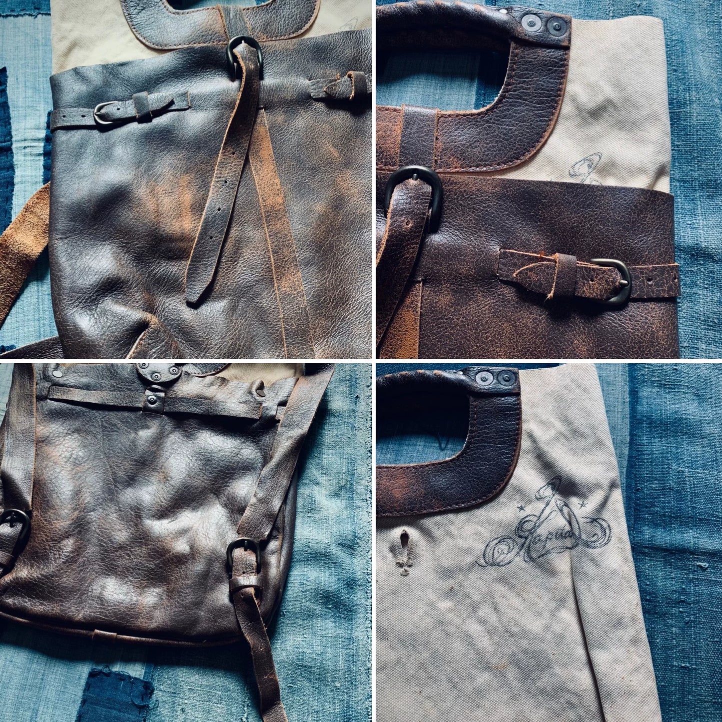 Kapital Calf Leather 2-Way Limited Bag