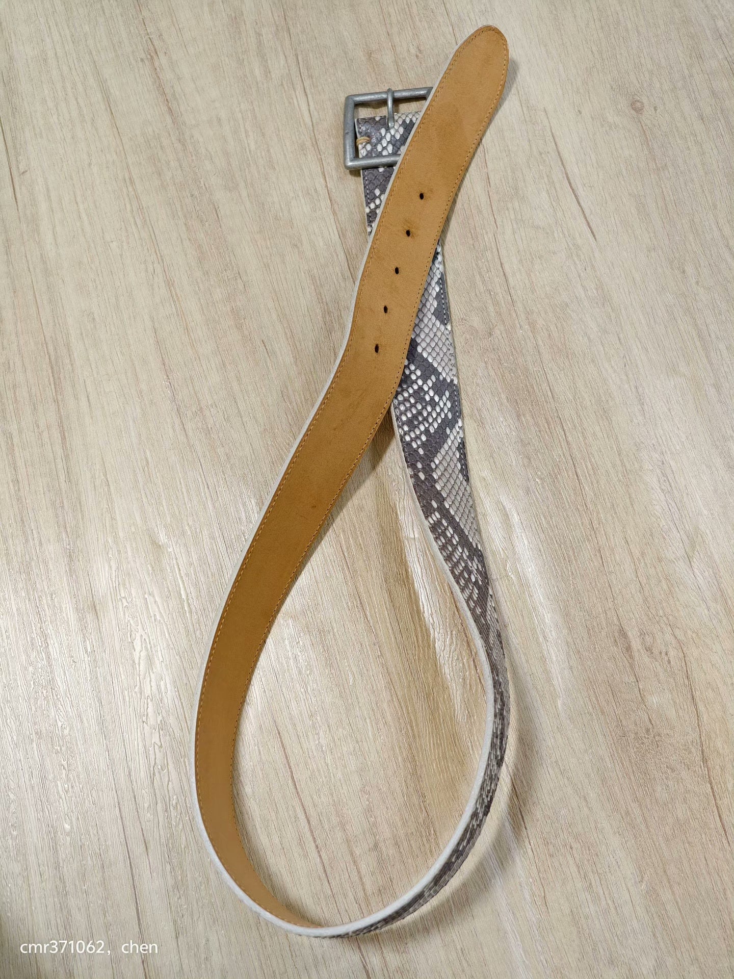 visvim 20ss Python Belt 40mm