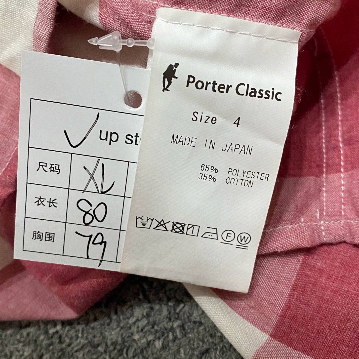 Porter Classic 23SS Check Shirt