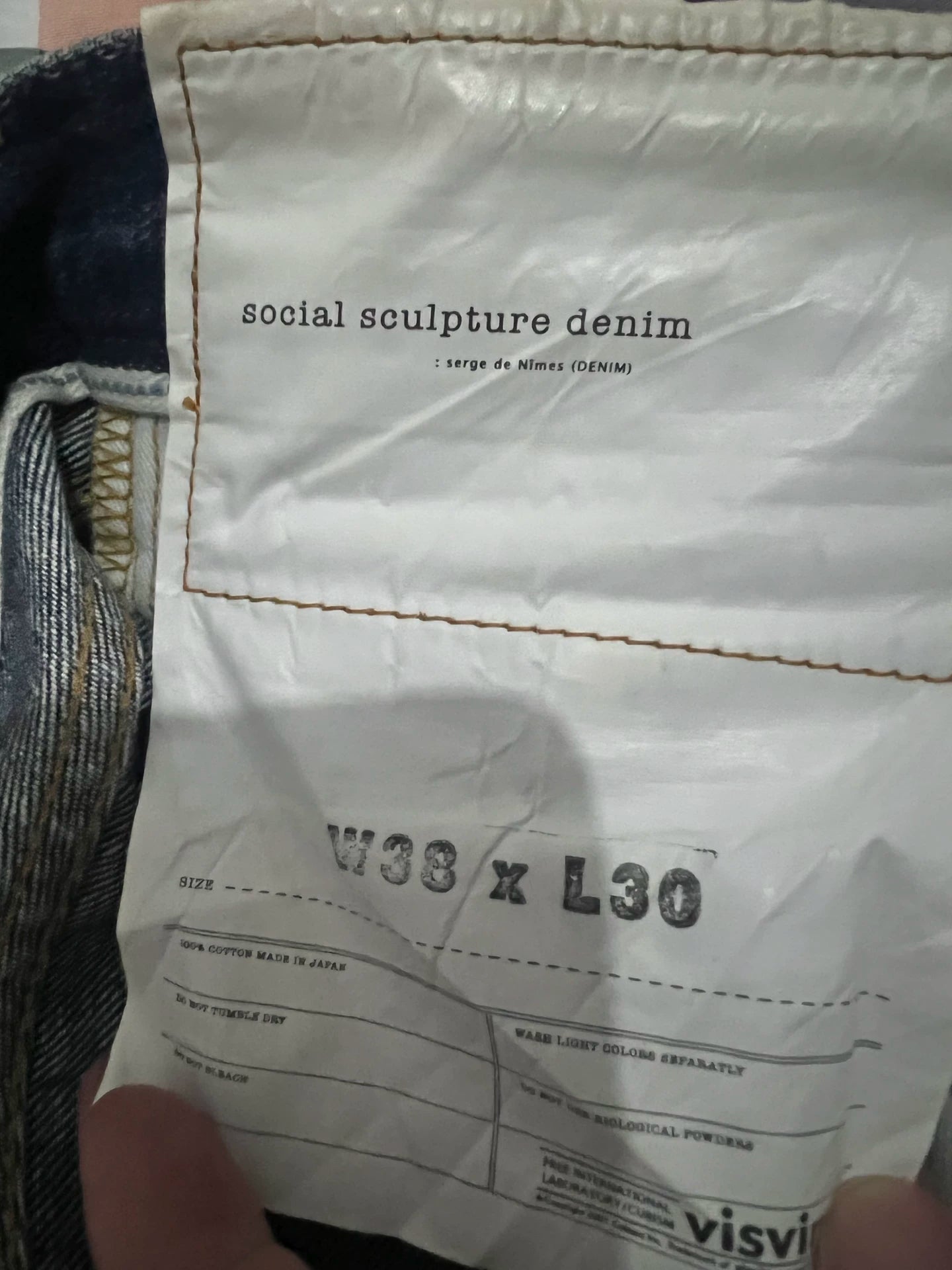 visvim Blue Denim Jeans