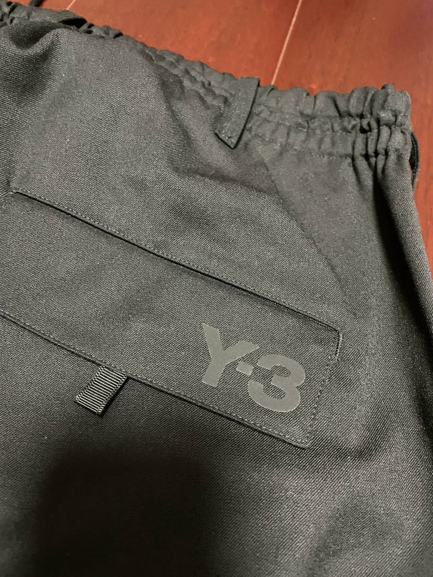Y-3 Loose Wool Pants in Black