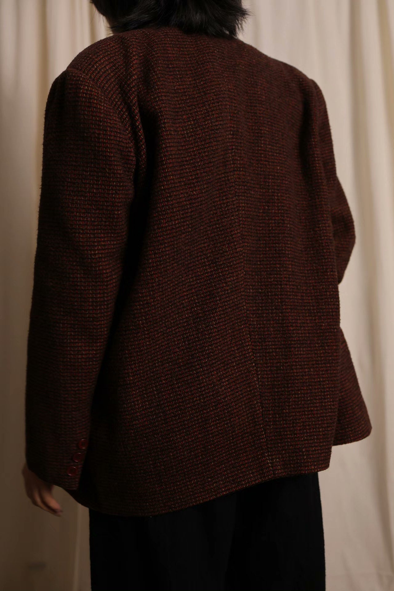 Y's by Yohji Yamamoto Multi Check Jacket