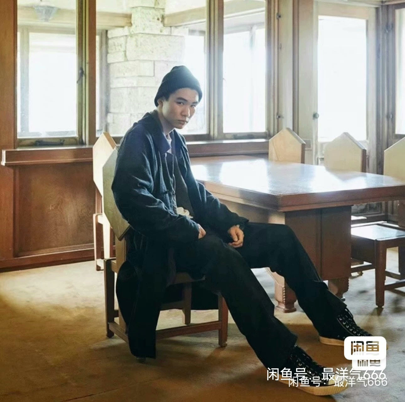 visvim Ayres Coat in Olive Color