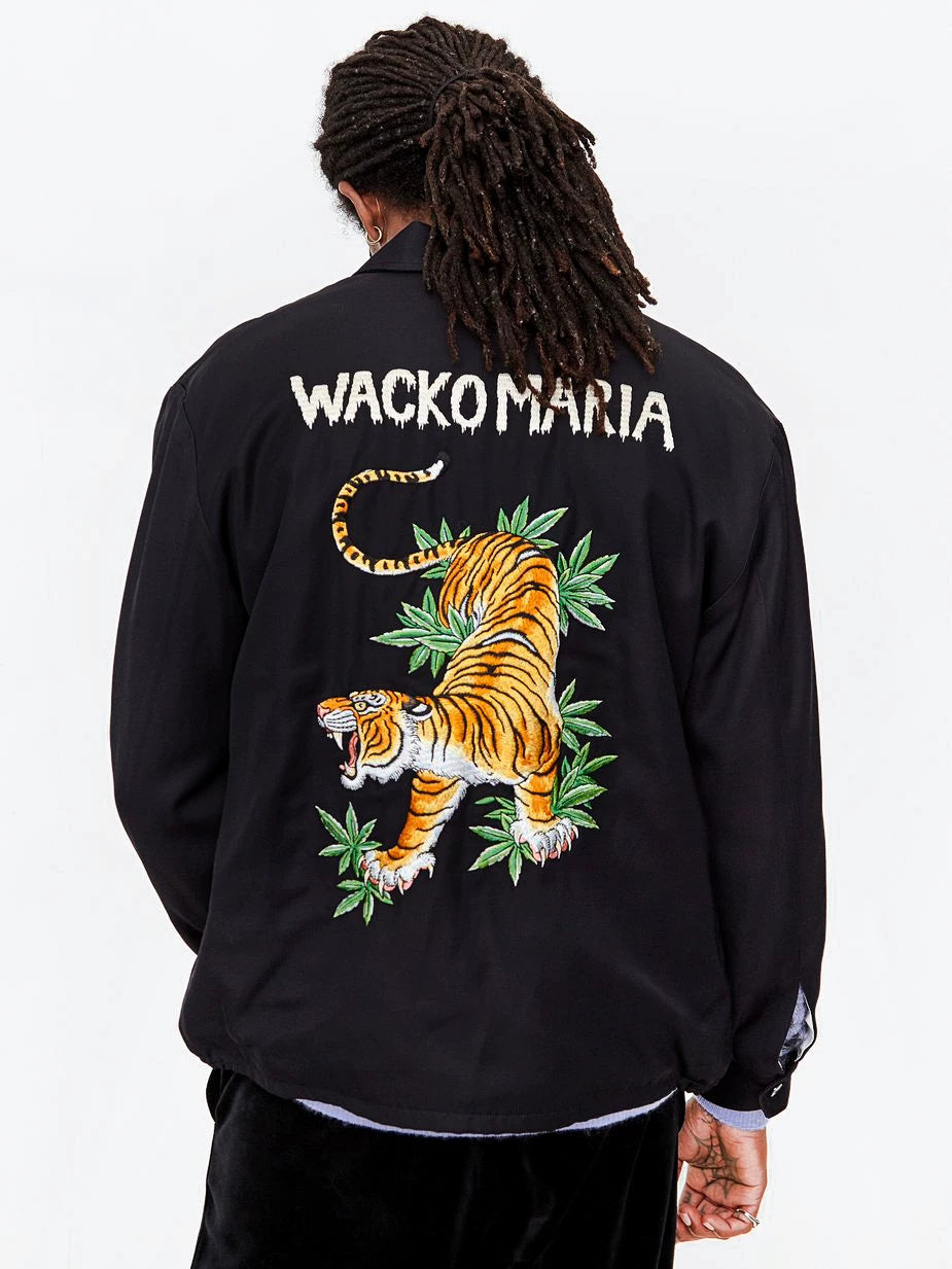 wacko maria tim lehi embroidered tiger jacket