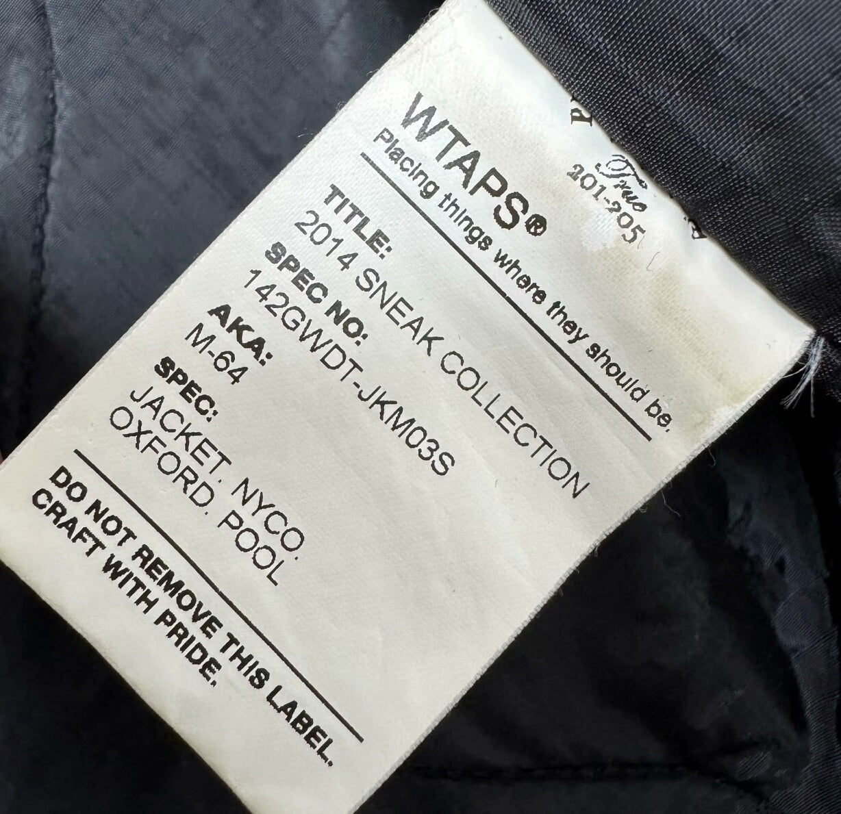 WTAPS × the POOL M-64 Long Jacket