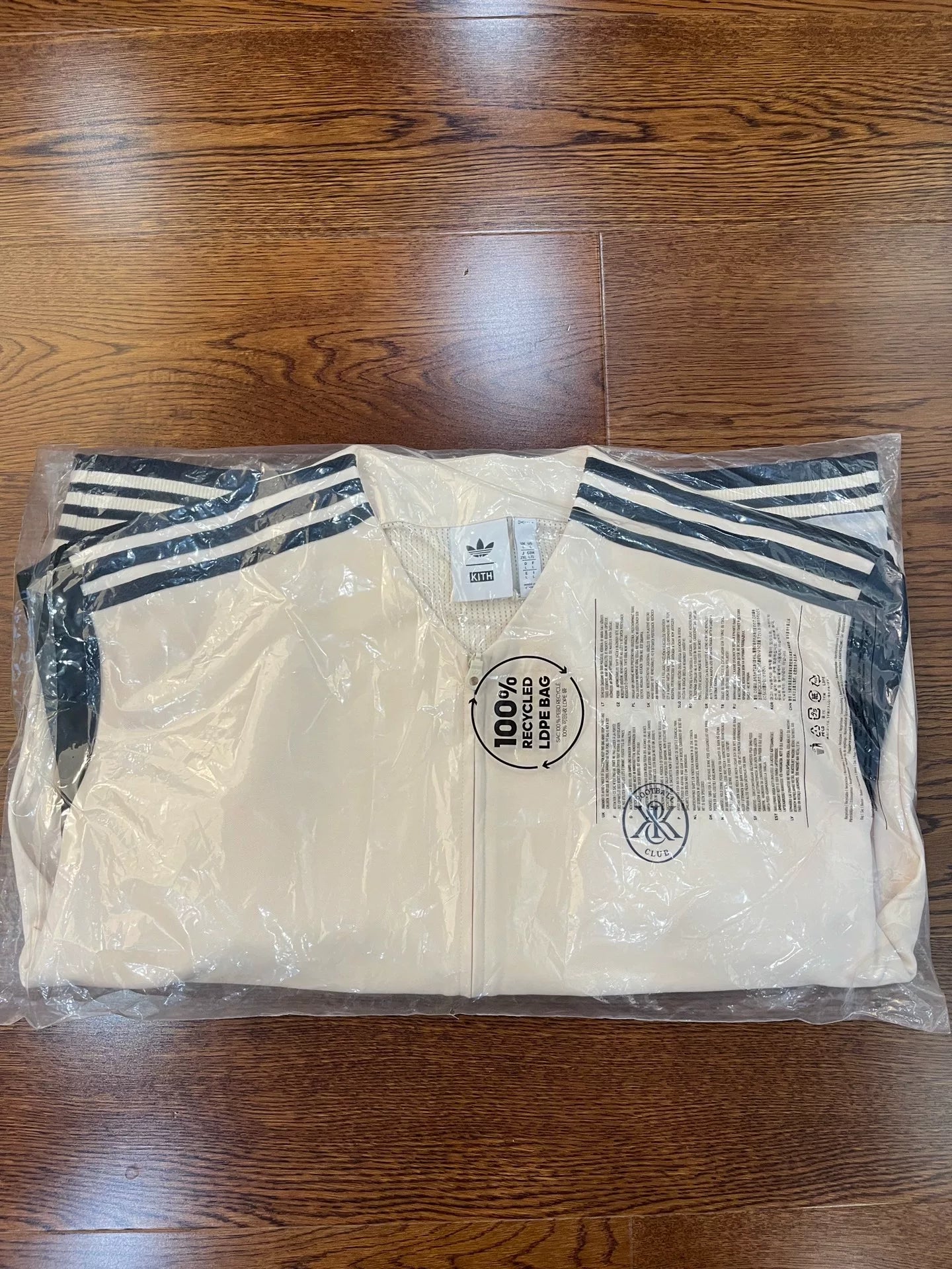 kith & adidas football jacket fall 2025