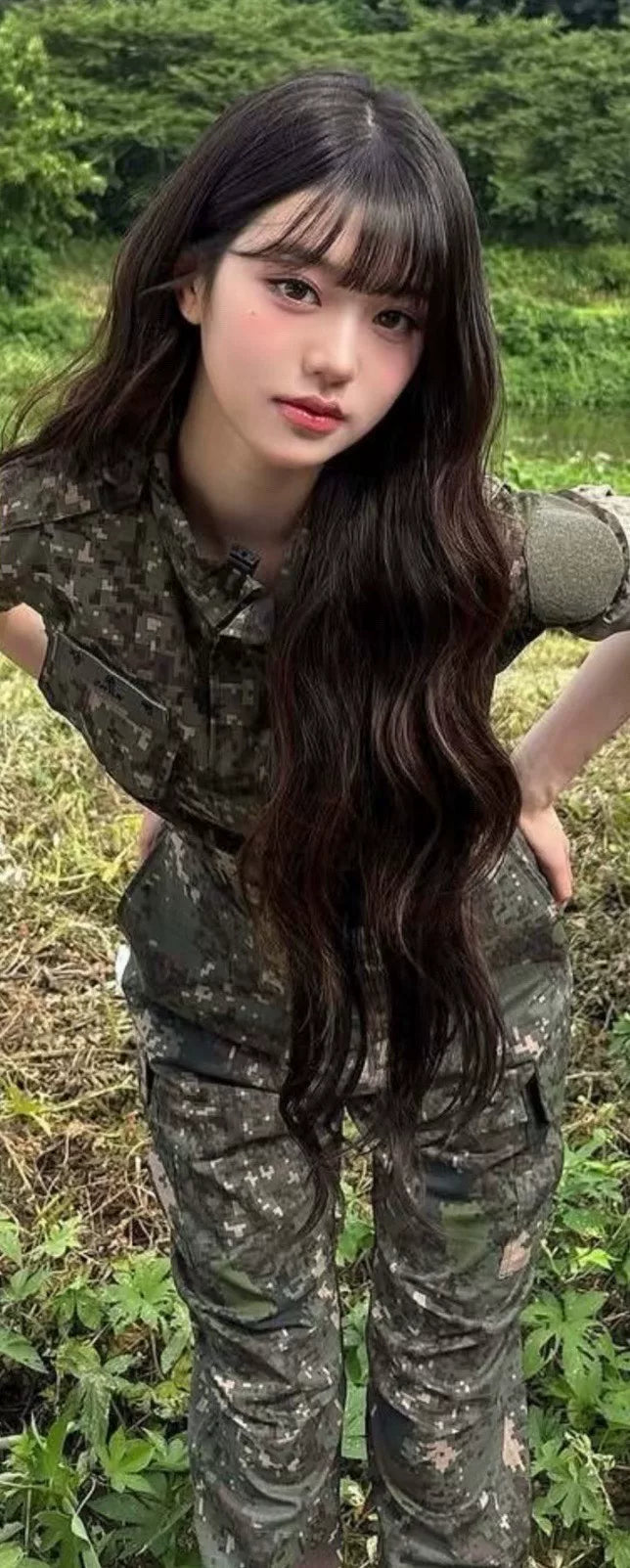 army green camouflage jacket with logo