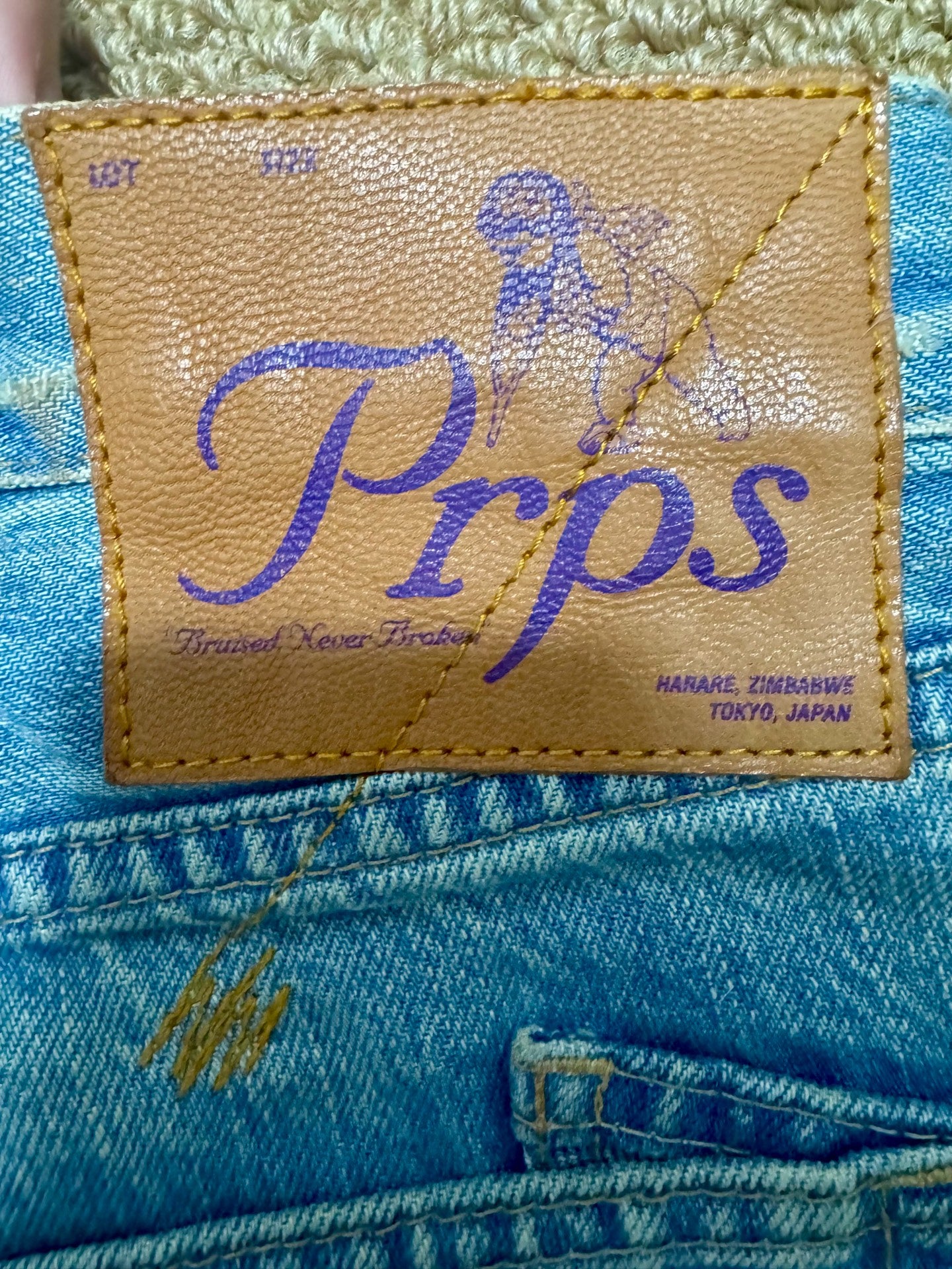 Prps Sample Light Blue Pants