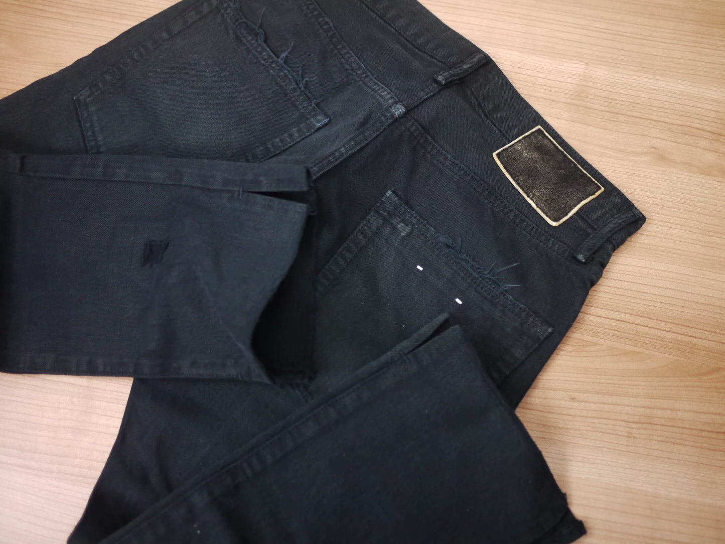 Visvim SOCIAL SCULPTURE D17 Black Jeans