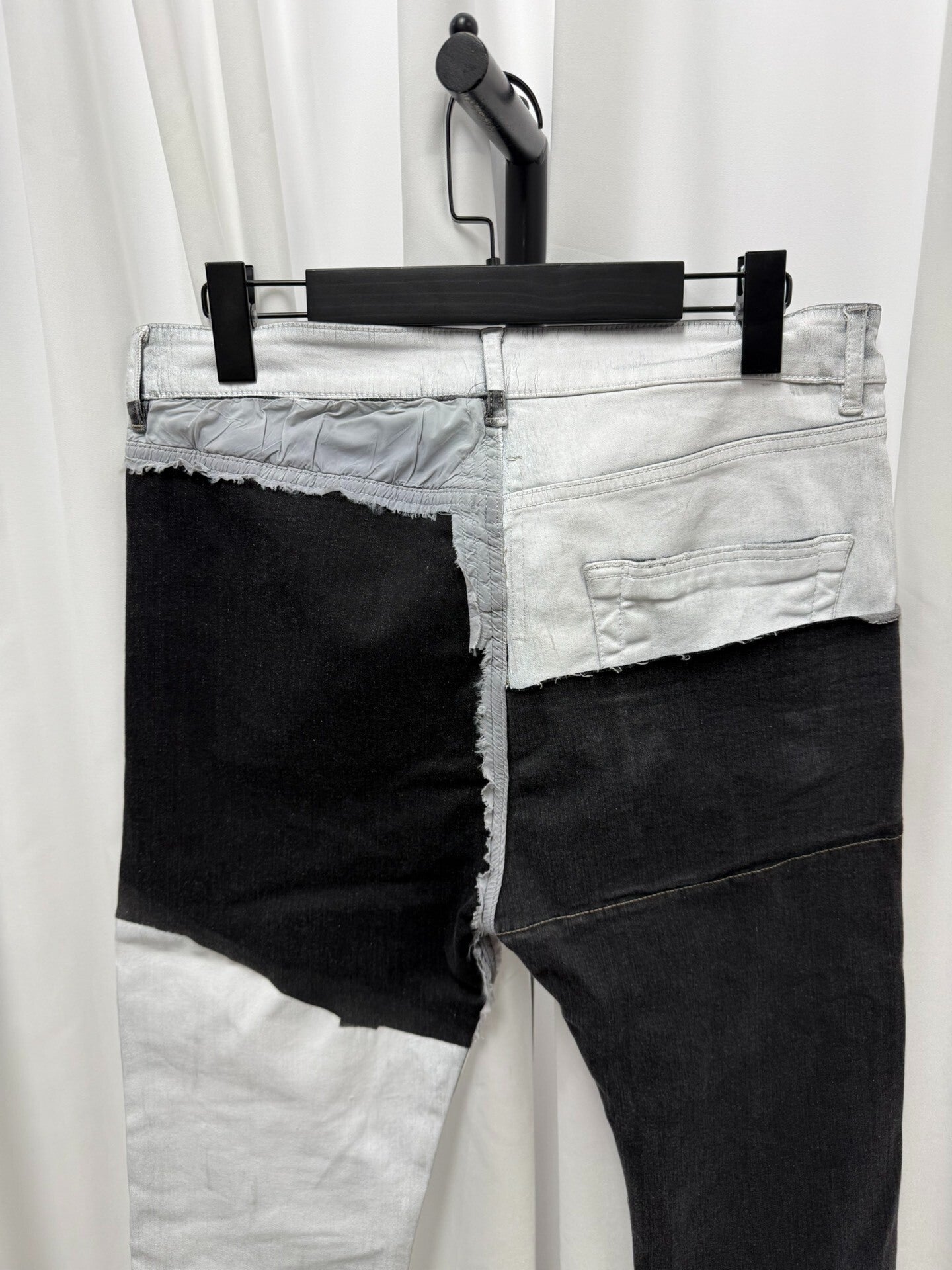 Rick Owens Patchwork Denim Pants