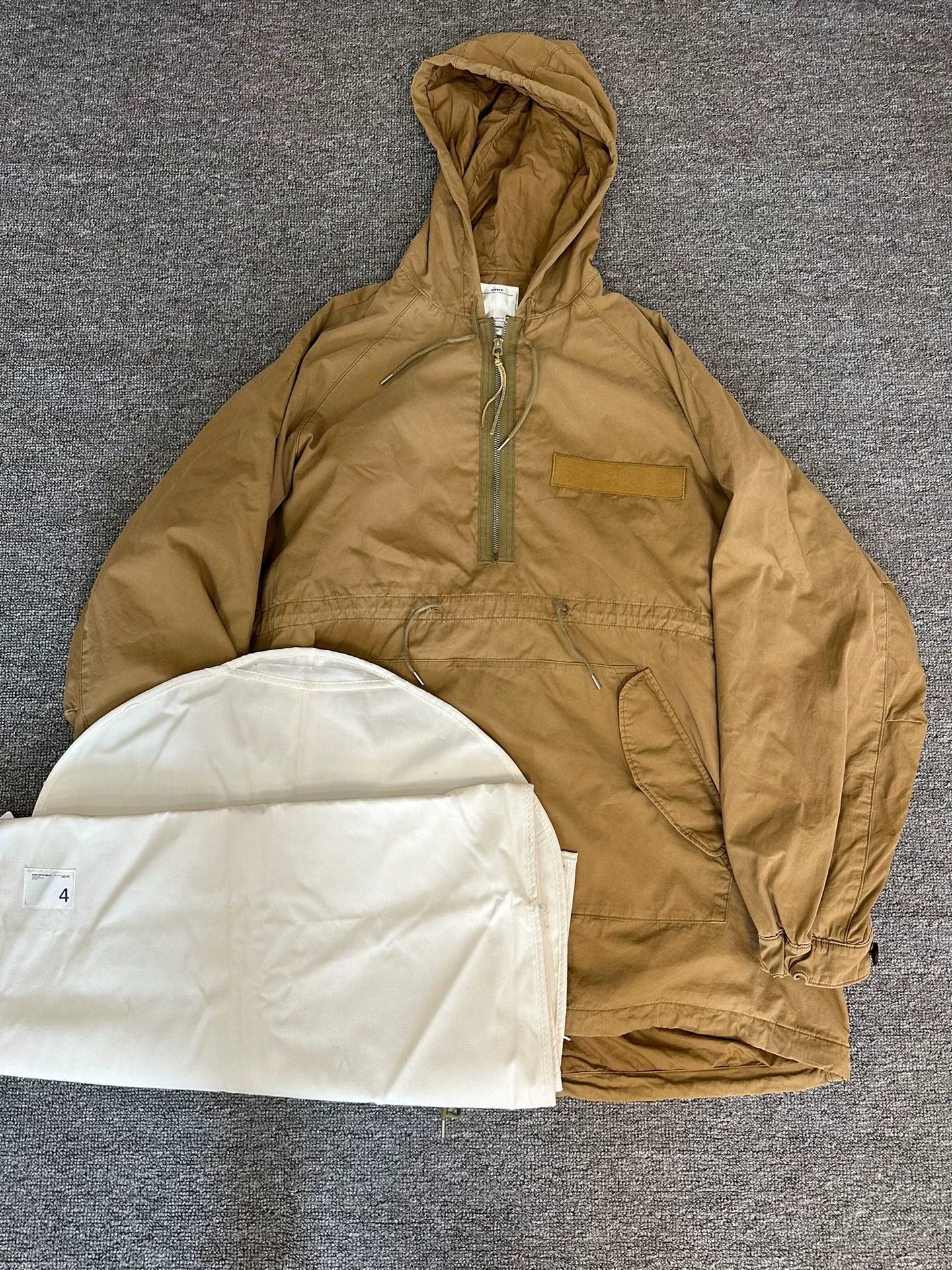 visvim dorset six five fishtail coat
