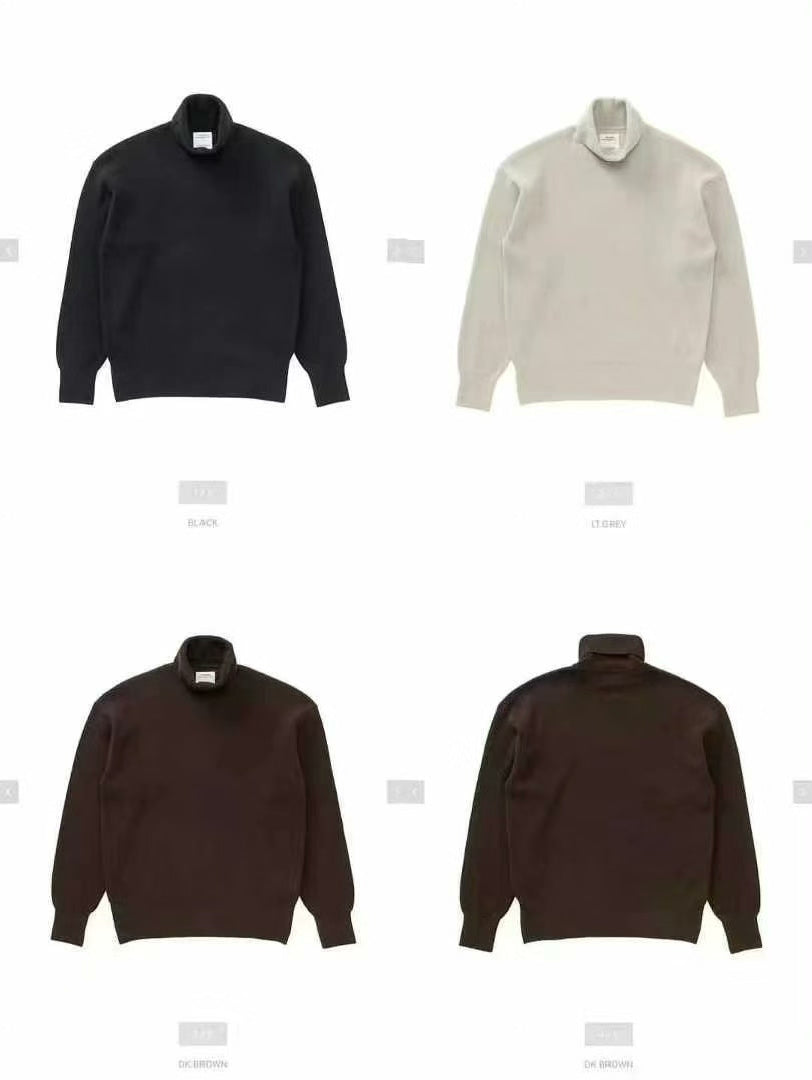 visvim 24AW Cashmere Turtleneck Knit