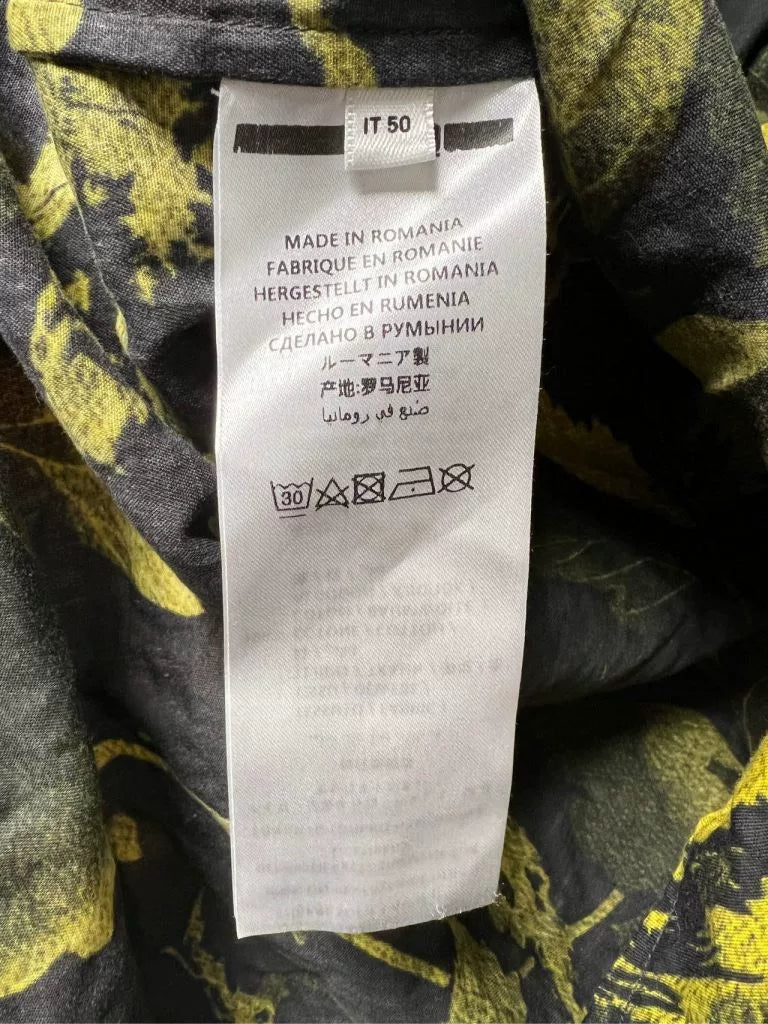Alexander Mcqueen Floral Shirt Size 50