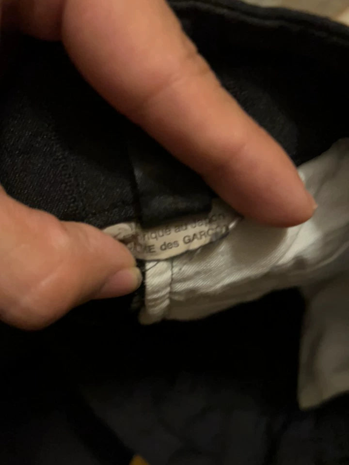 Comme des Garçons Black Long Pants