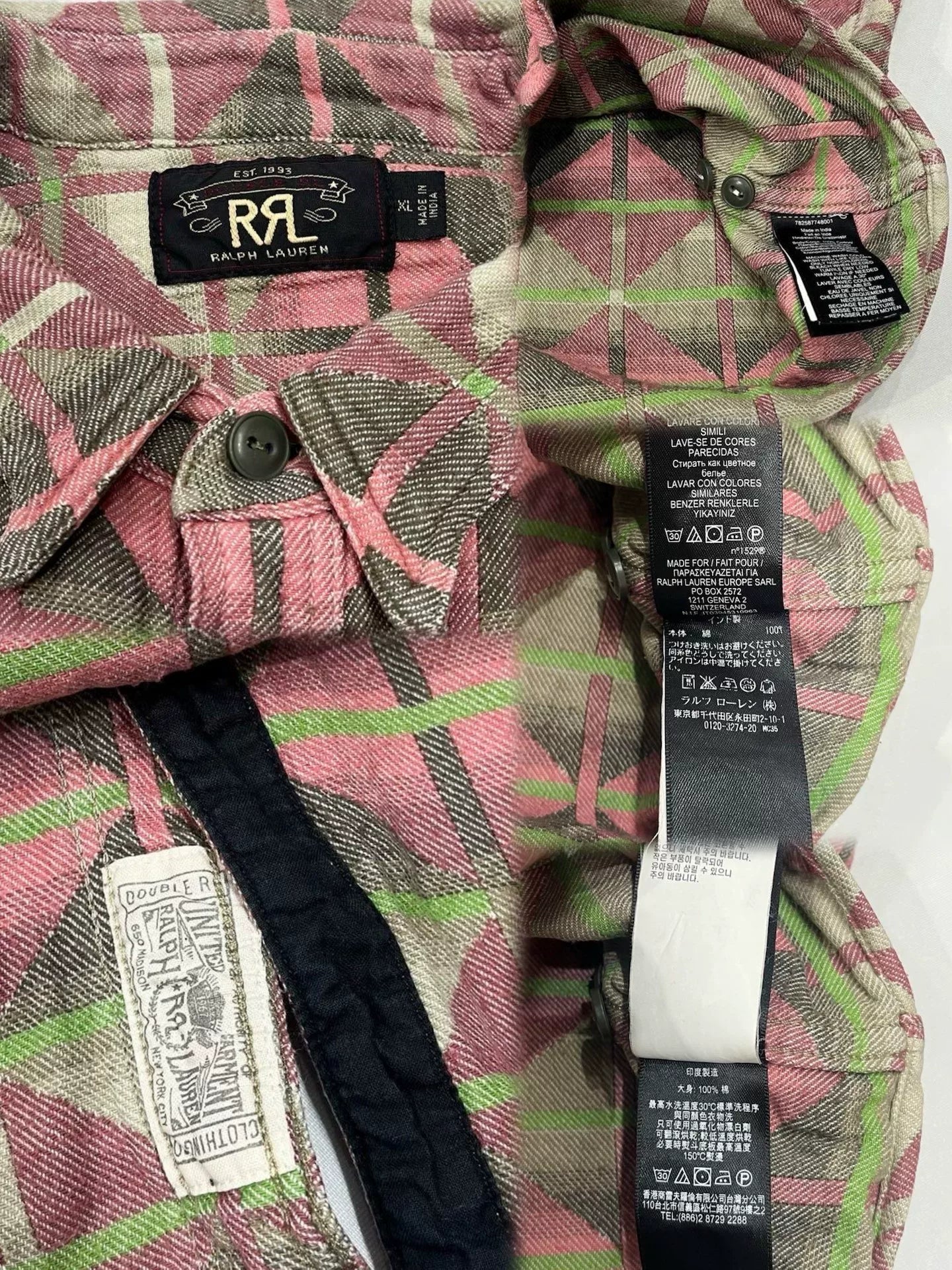 2016 RRL Southwestern Workshirt