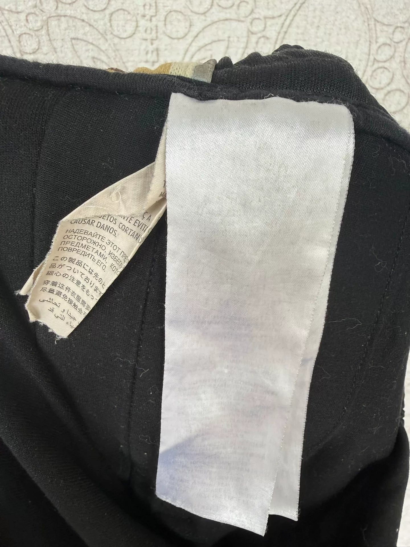 gucci 3m reflective long pants size m