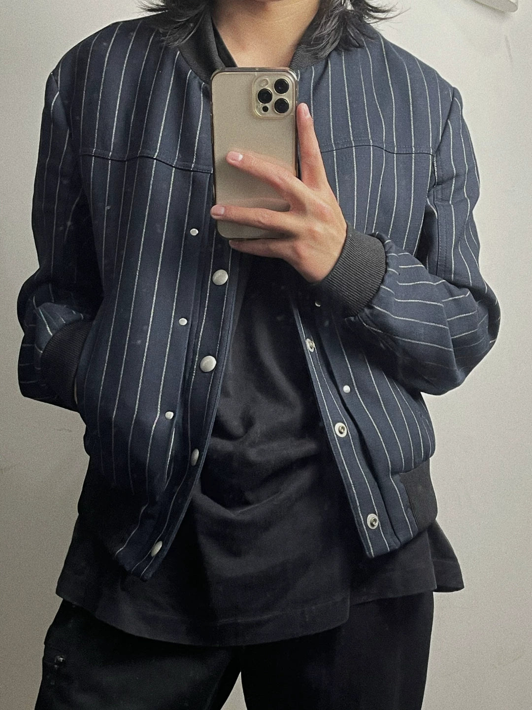 Maison Margiela Striped Jacket in Wool