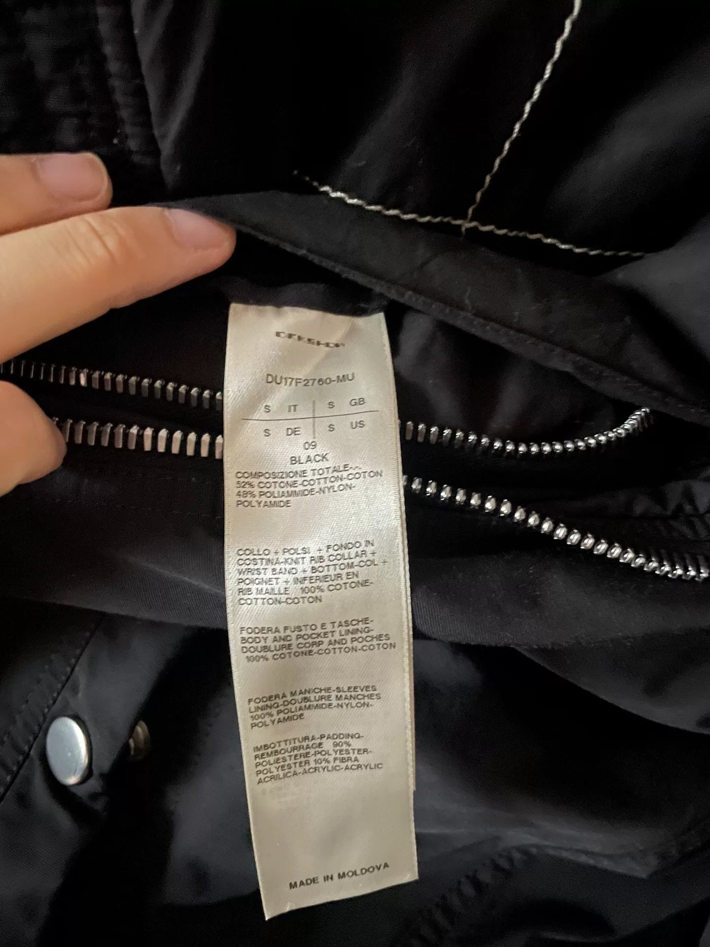 Rick Owens DRKSHDW MA1 Flight Jacket