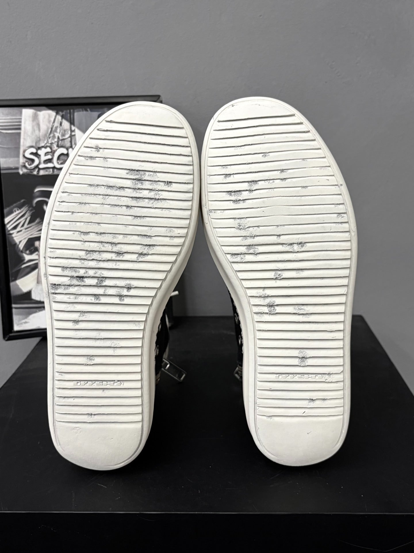 Rick Owens Drkshd Canvas High-Top