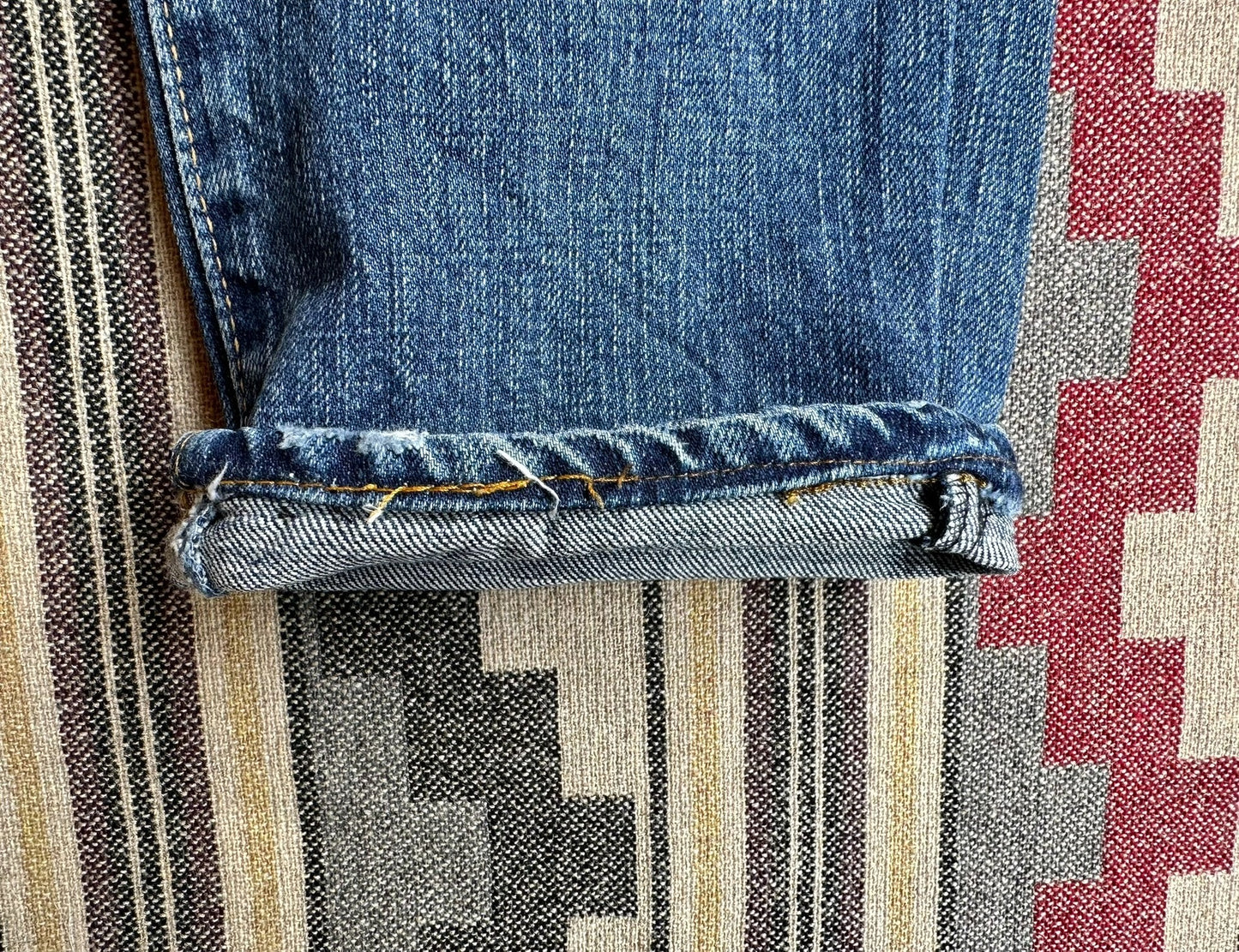 Prps Heavily Washed Distressed Jeans