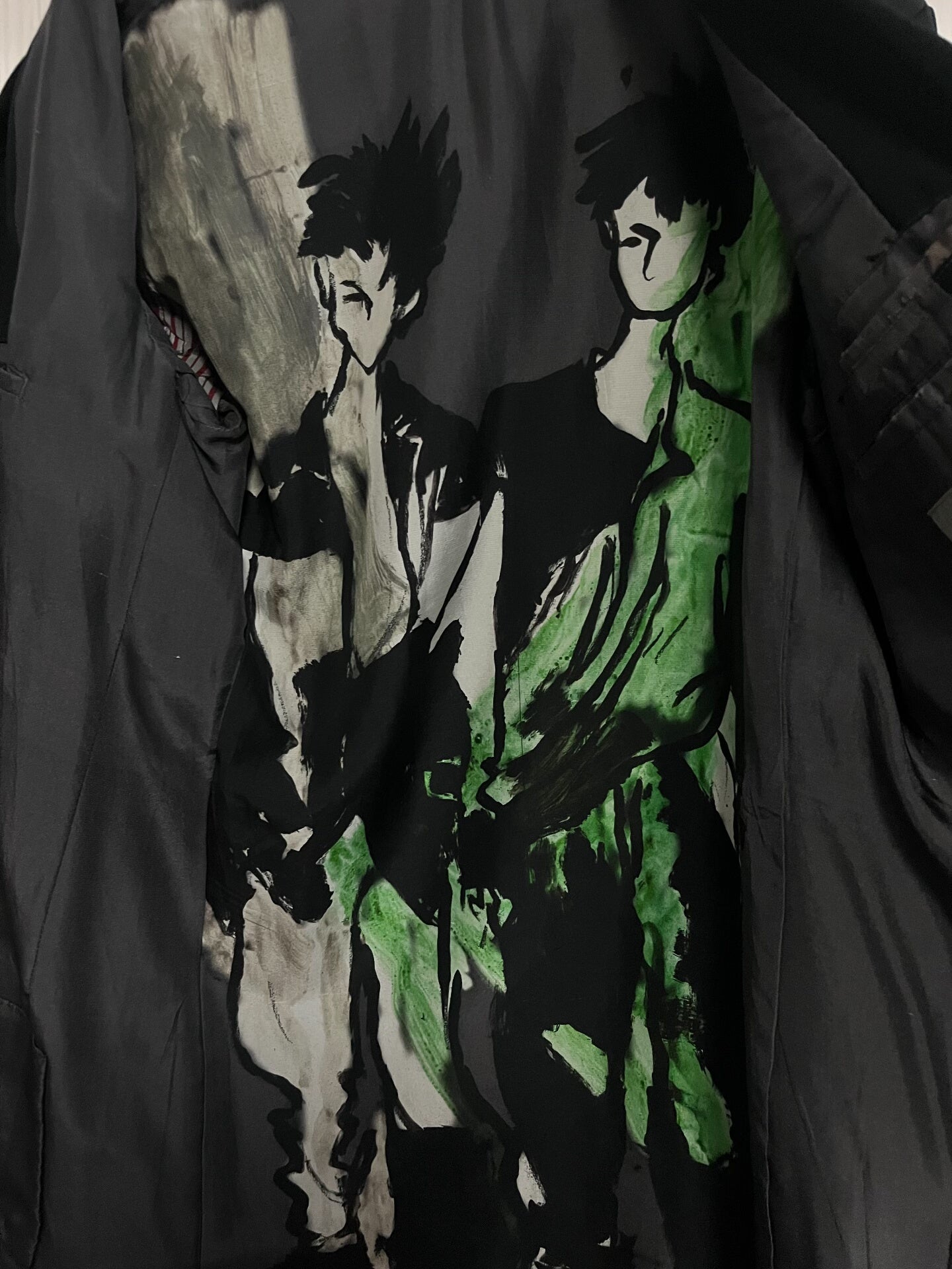 Yohji Yamamoto Twins Suit 17ss