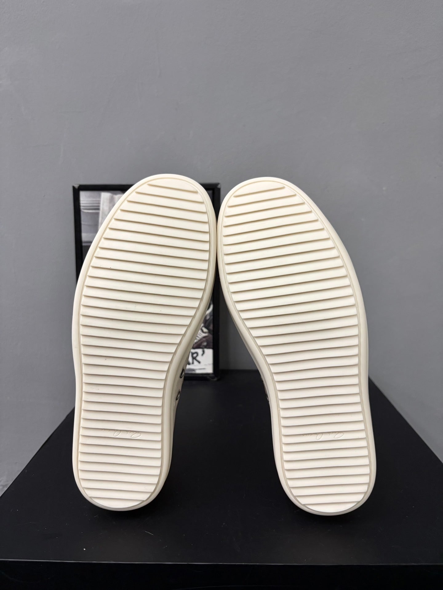 Rick Owens 25SS Low-Top Milk White