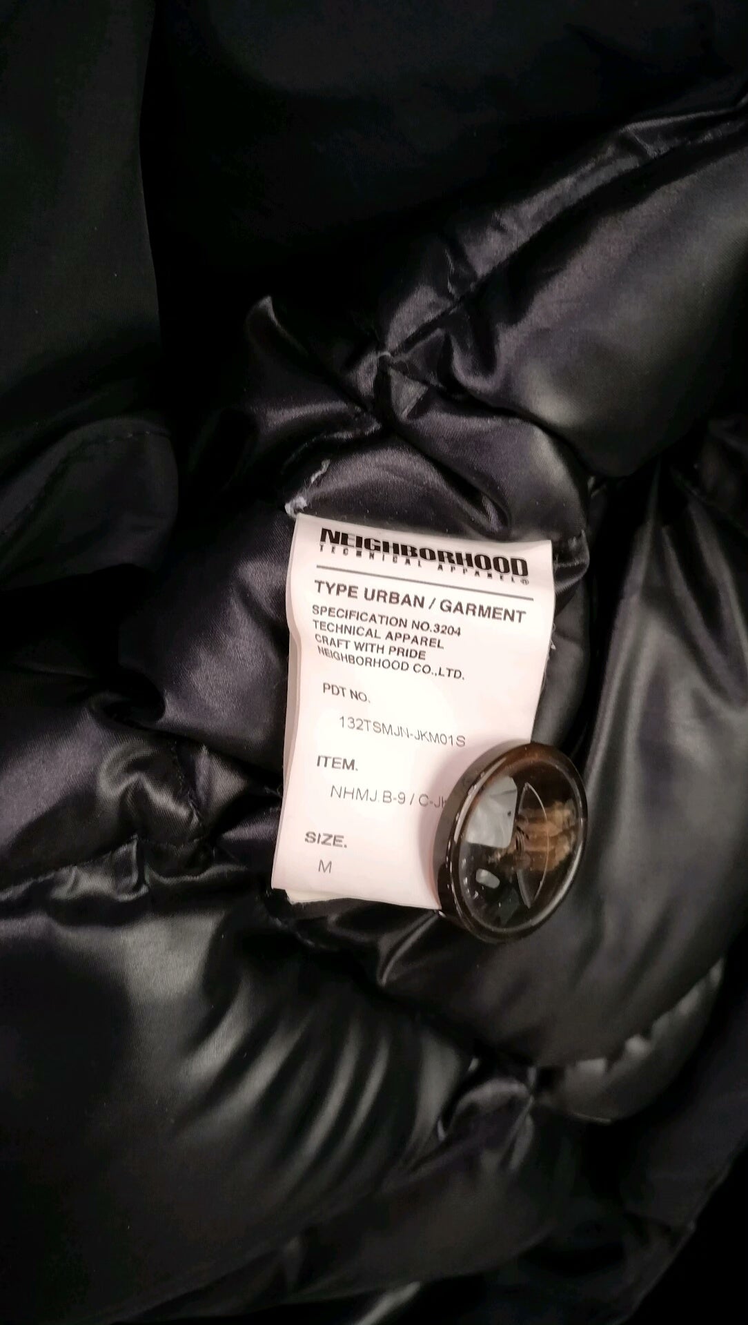 neighborhood mastermind japan b-9 jacket