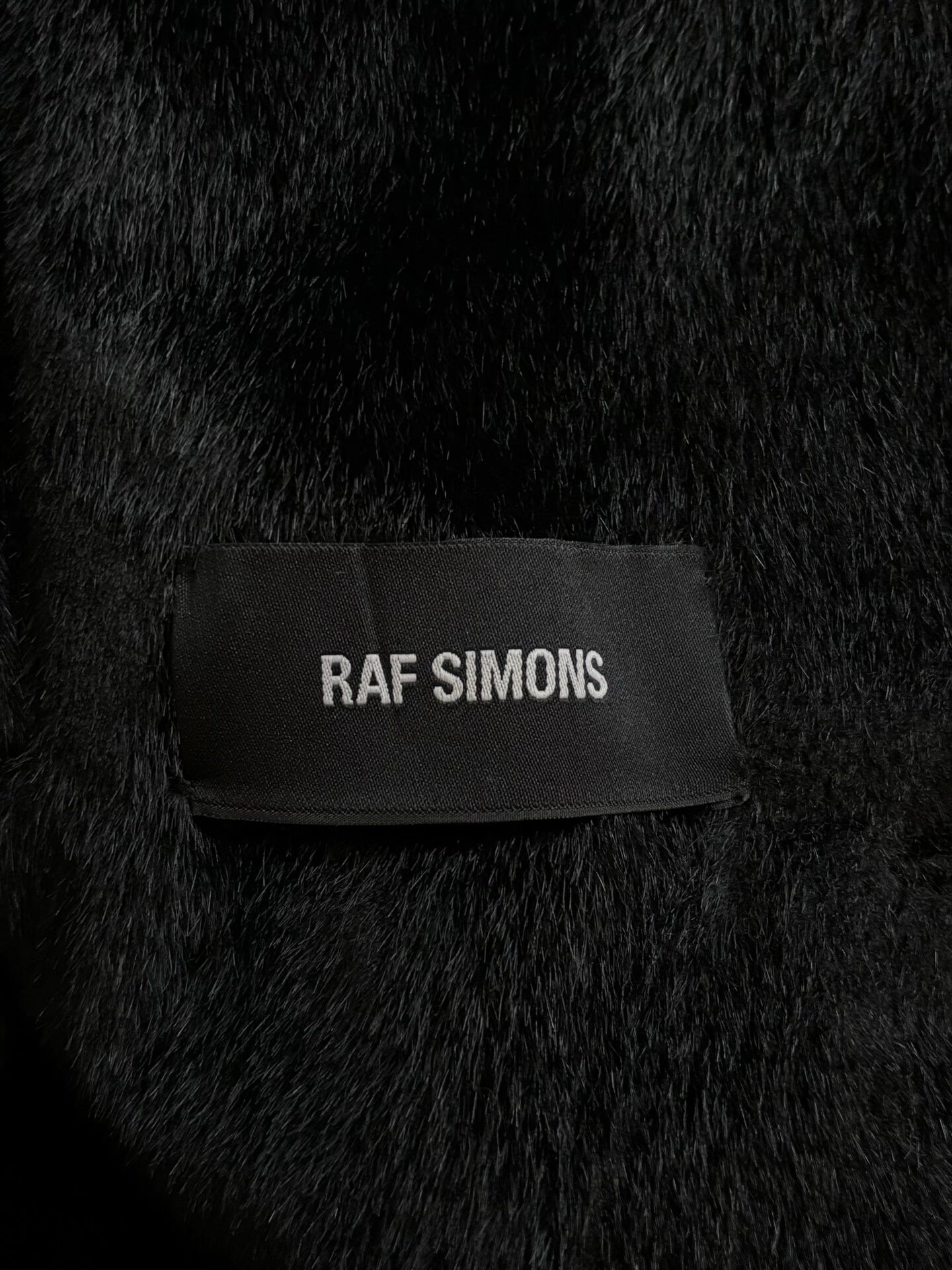 Raf Simons Double-Breasted Coat AW2012