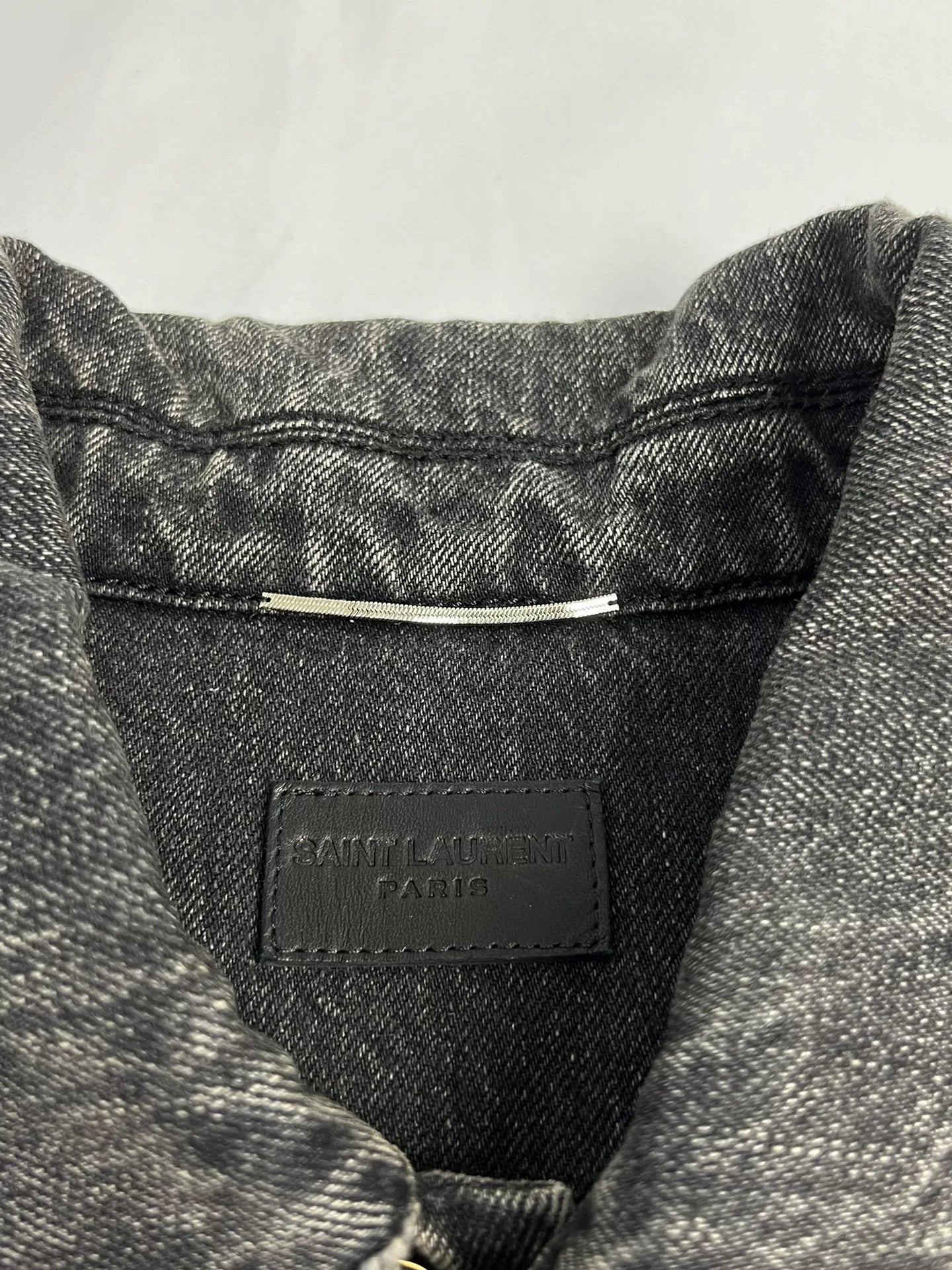 Saint Laurent FW21 Coconut Tree Denim Jacket