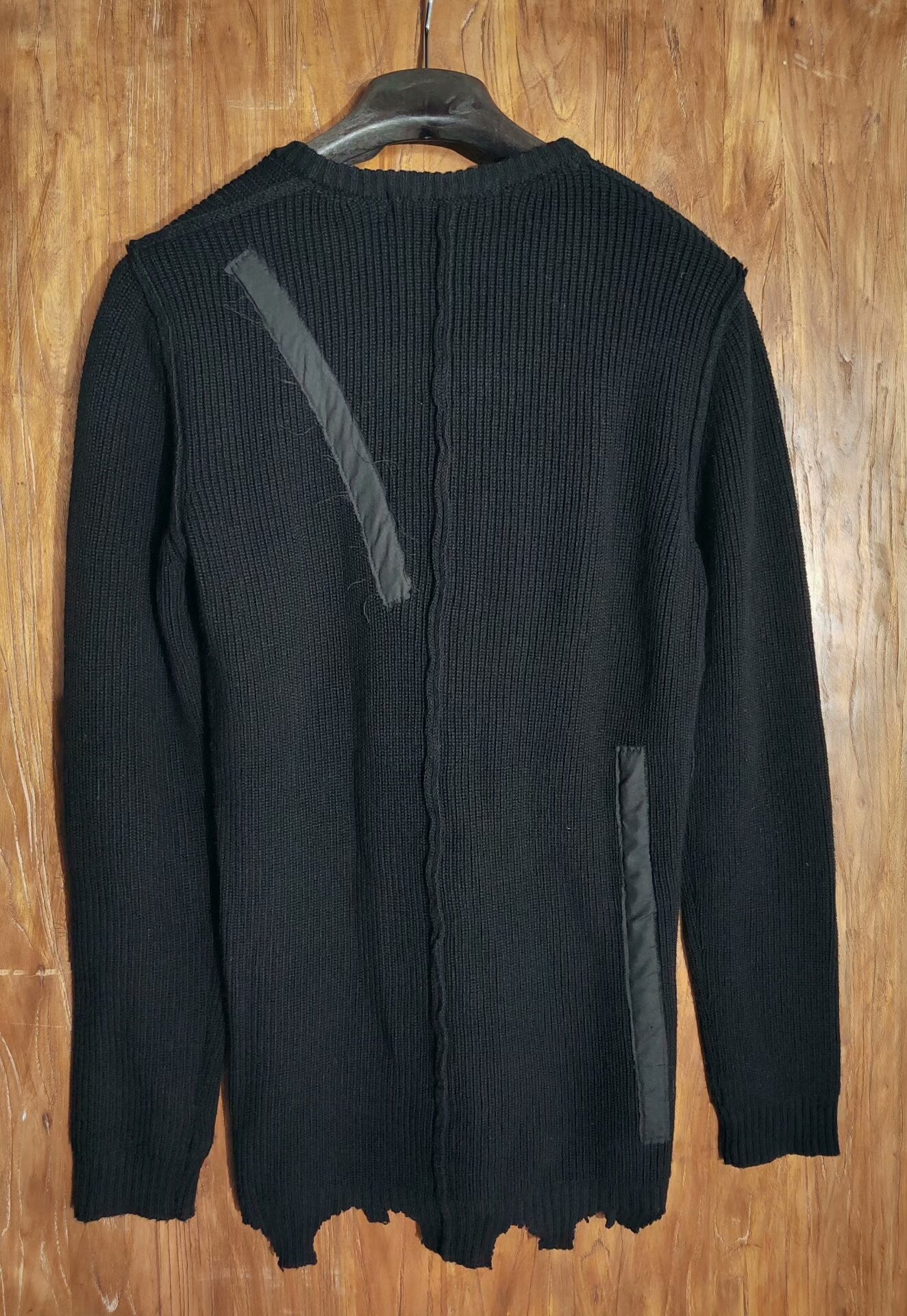 YUKIO MISHIMA Black Knit Sweater