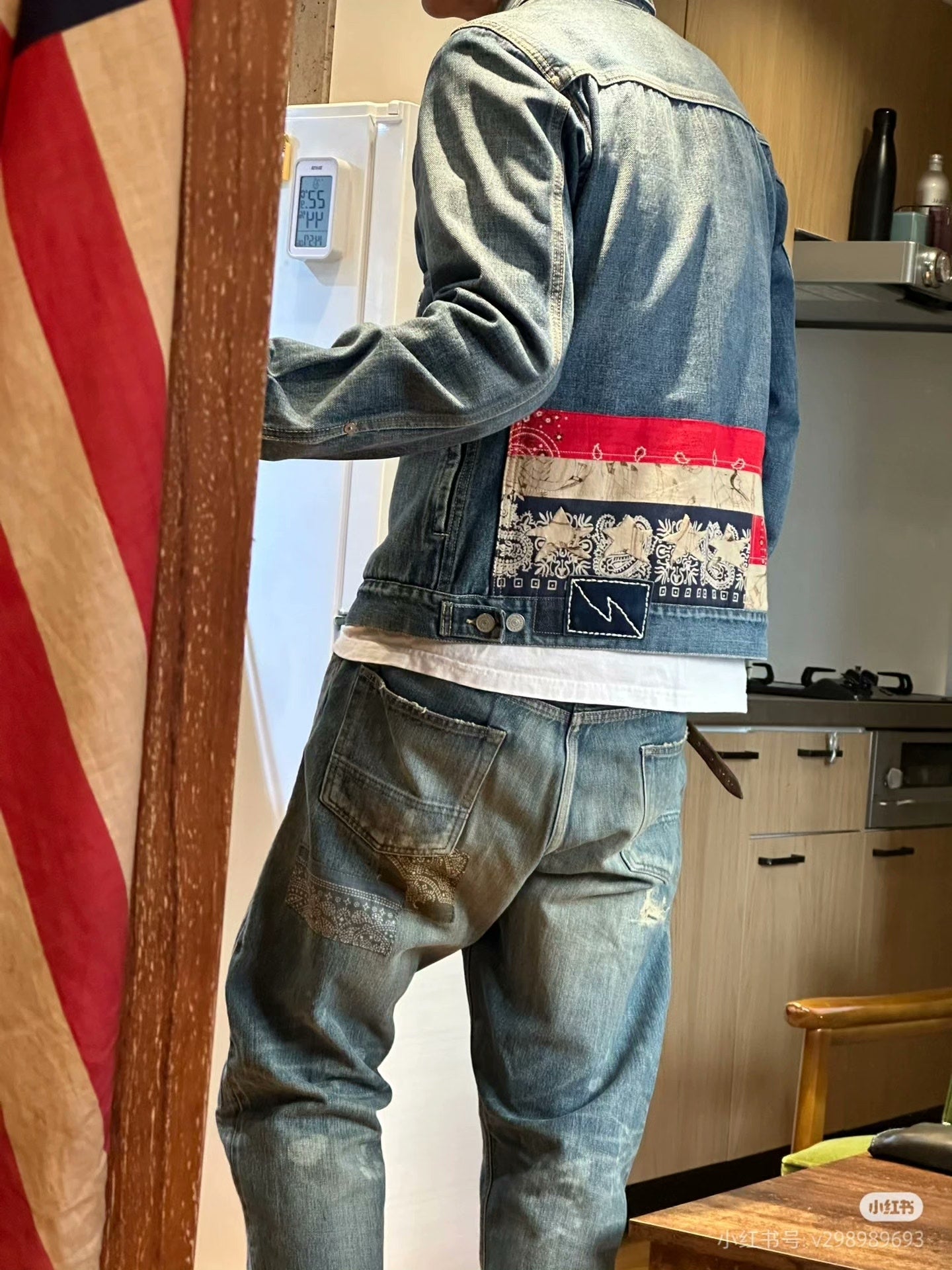Visvim 101JKT ICT Flag Denim Jacket