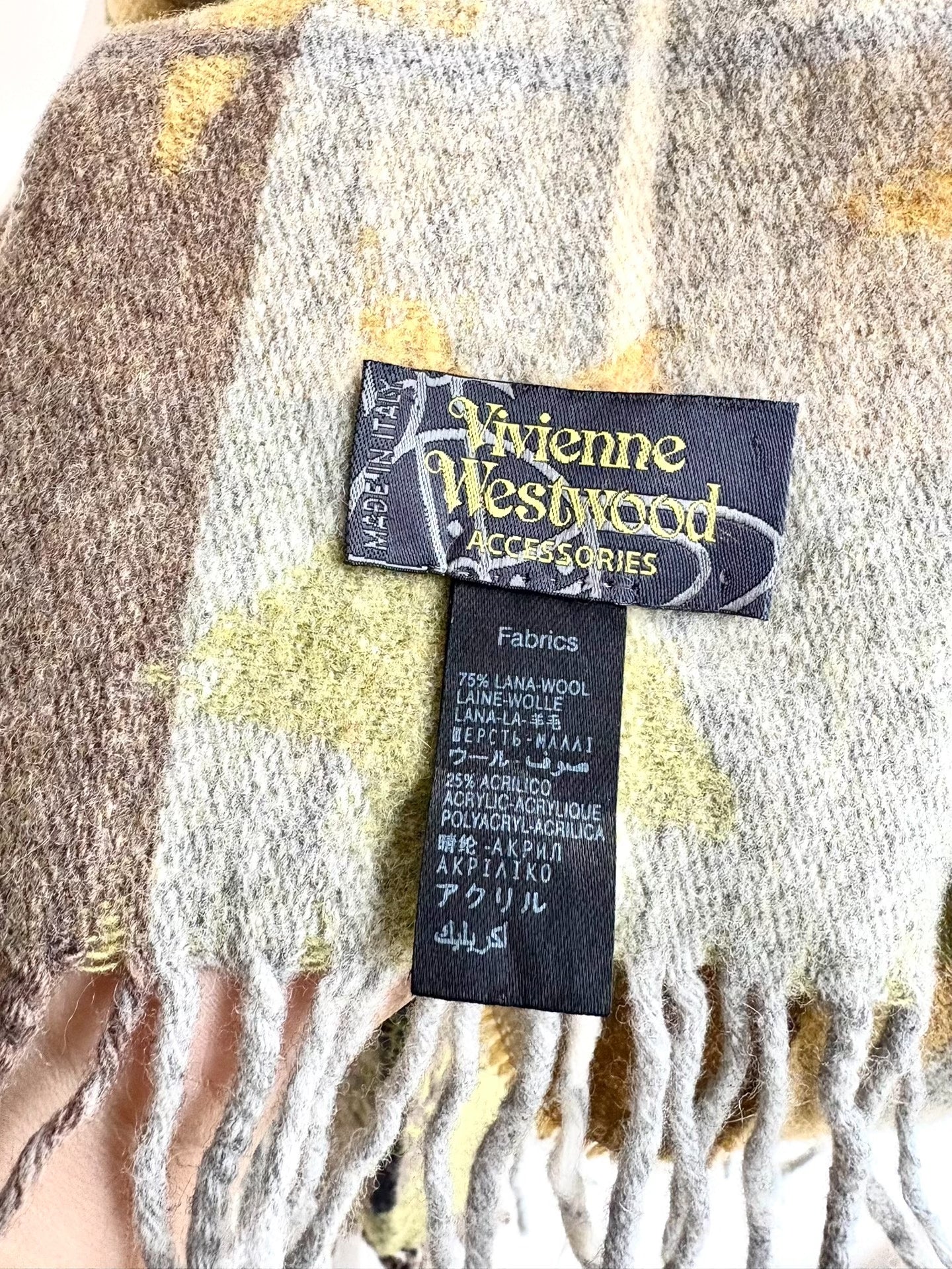 Vivienne Westwood Wool Scarf