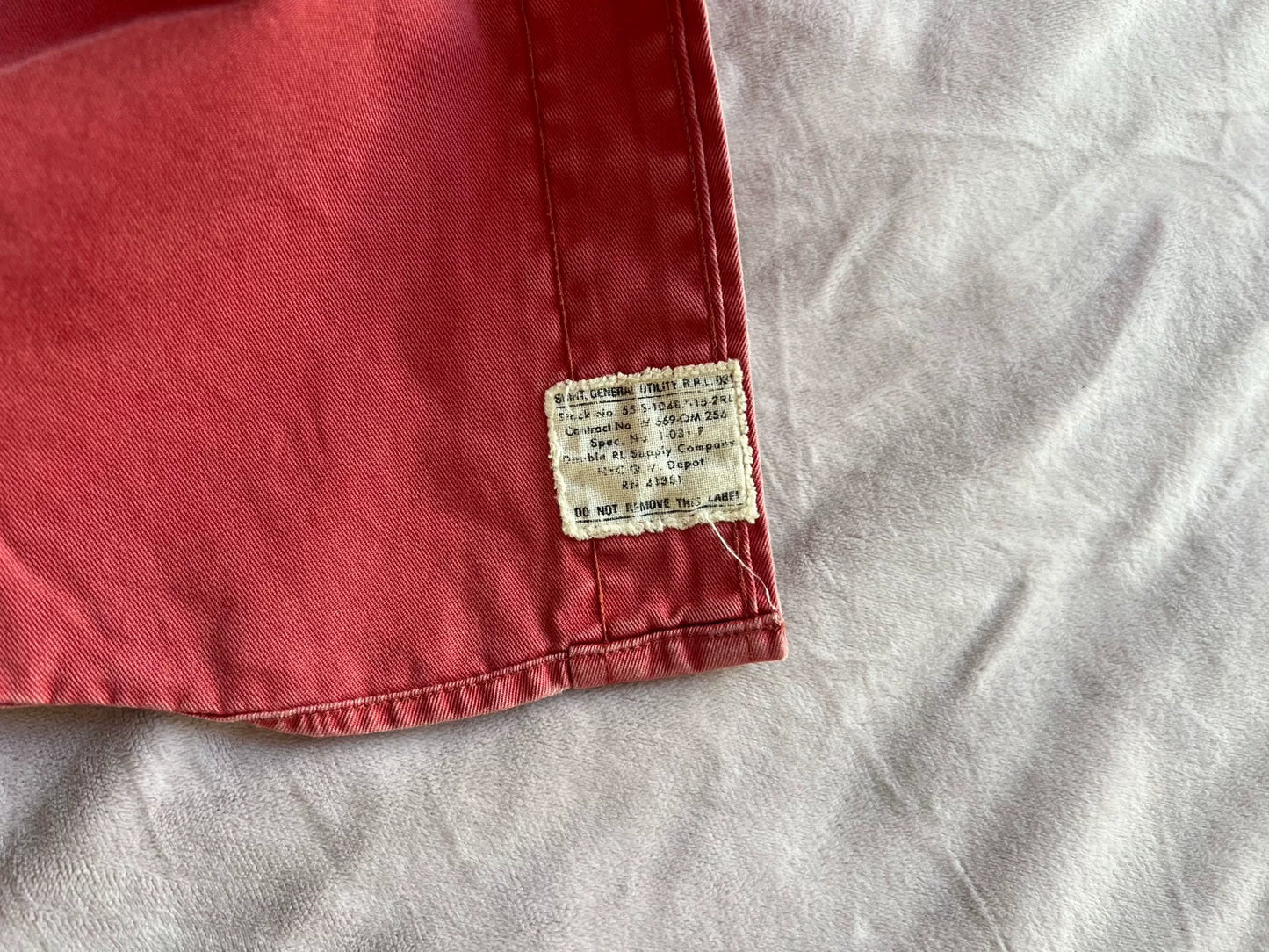 classic ralph lauren western shirt in watermelon