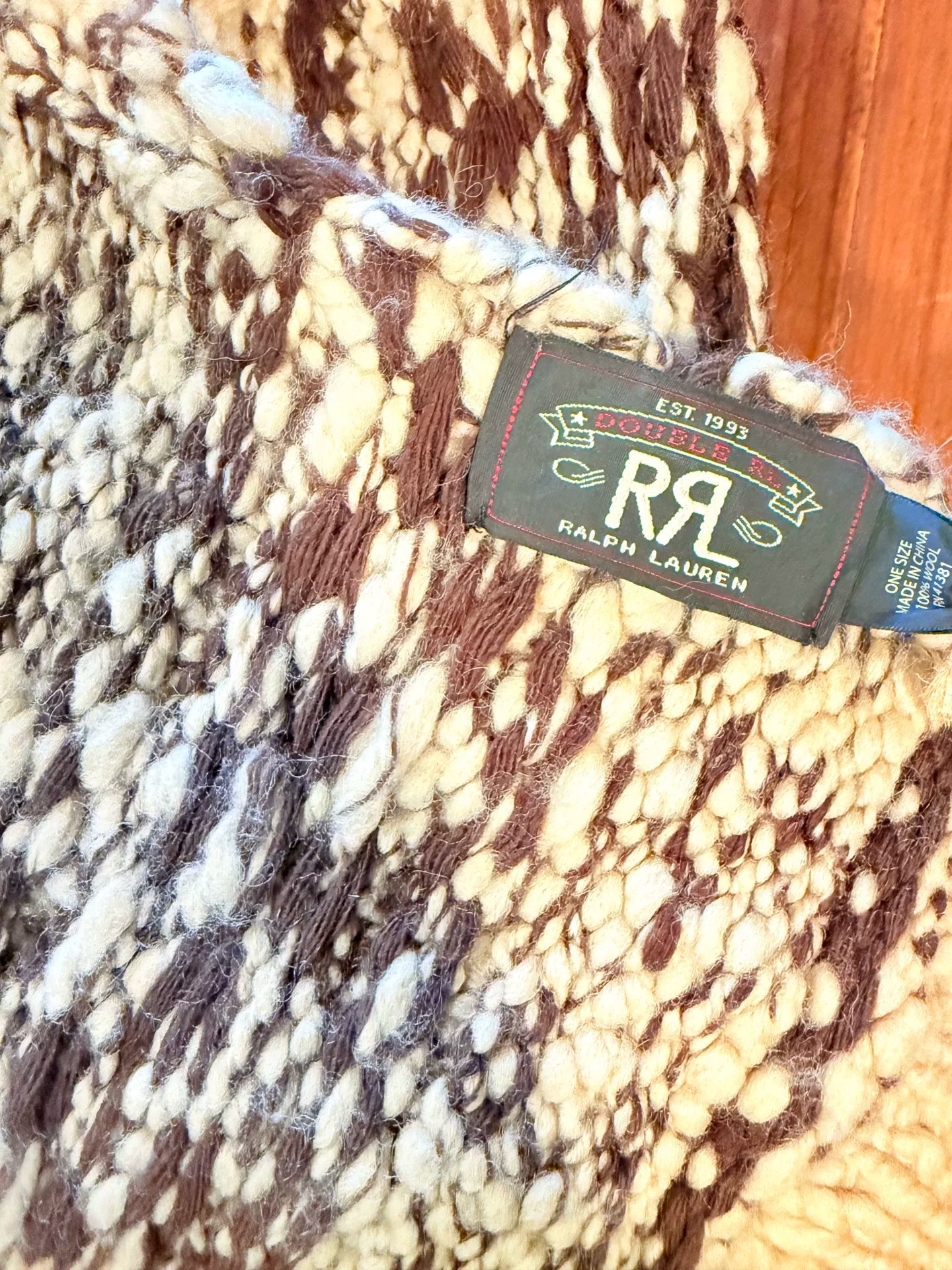 RRL Ralph Lauren Wool Scarf