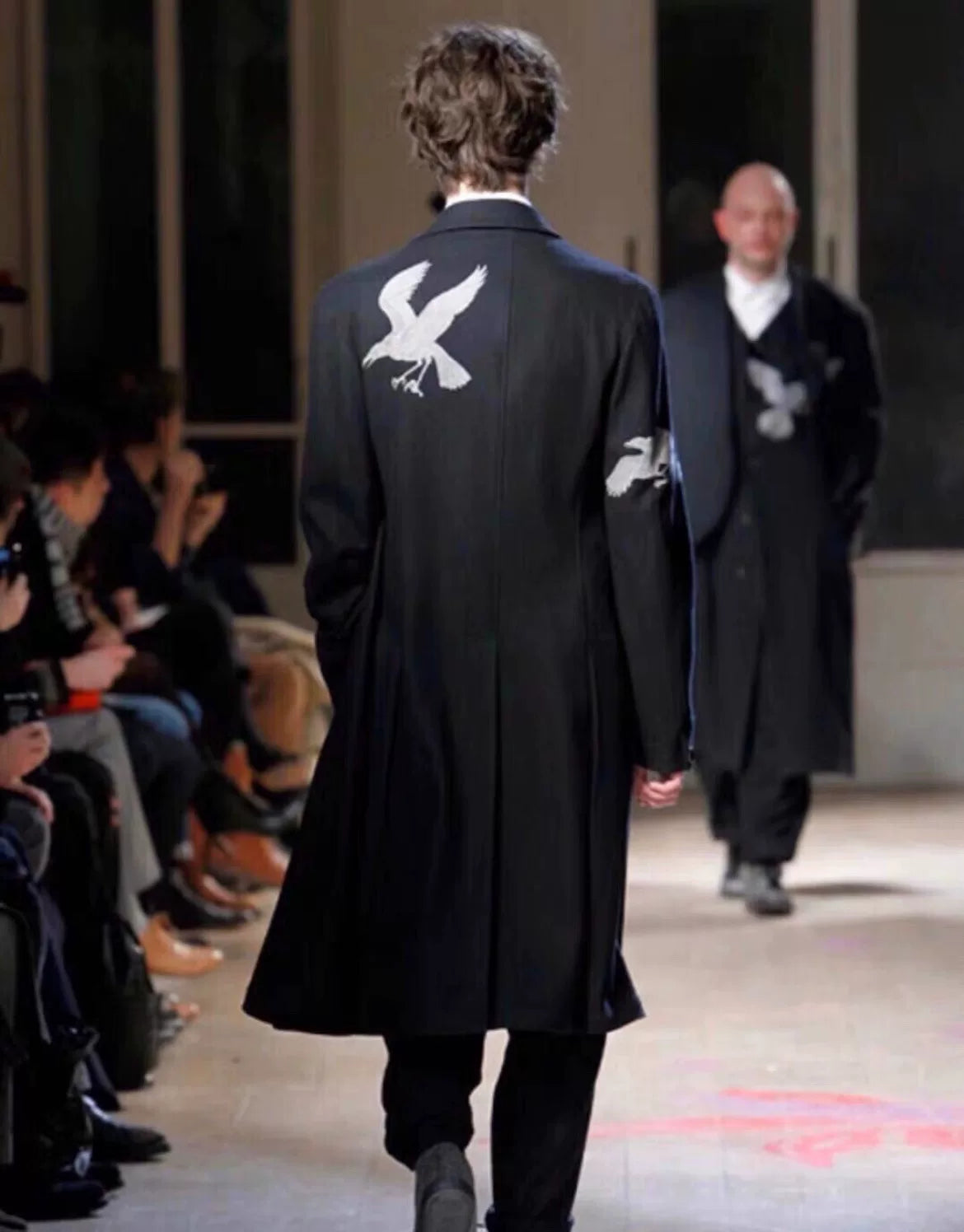 Yohji Yamamoto 11AW Discharge Dyed Crow Replica