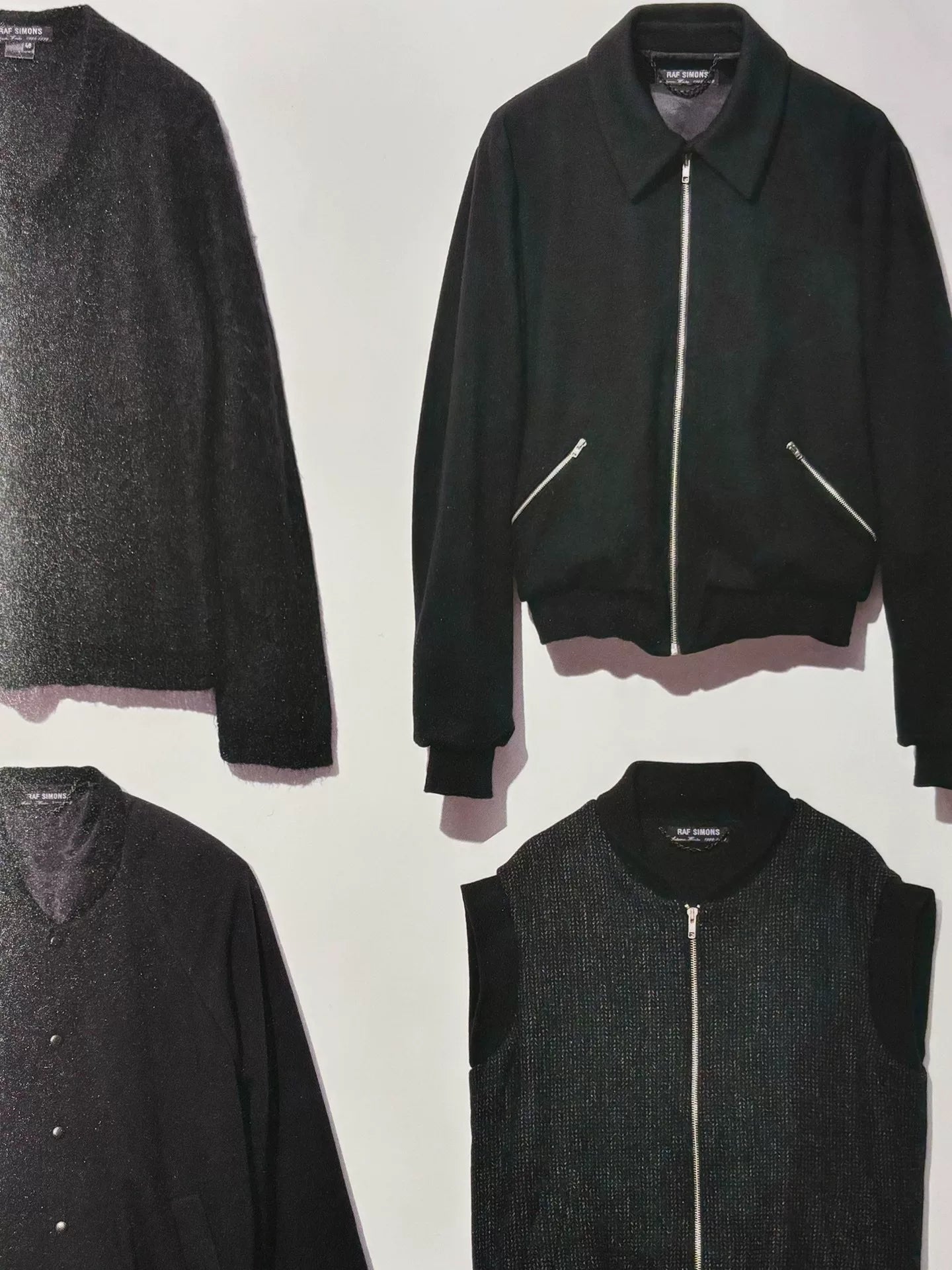 Raf Simons AW1998 Black Short Jacket