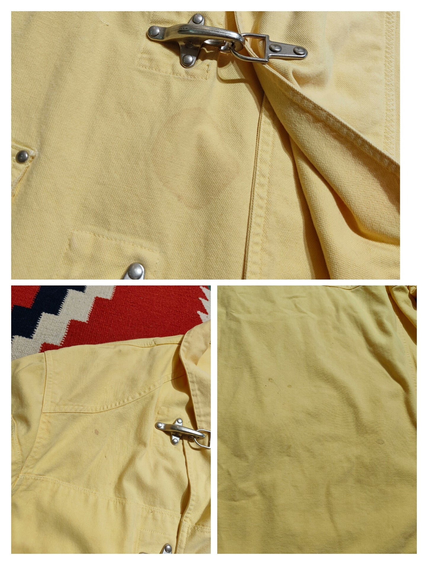 Vintage Polo Yellow Firefighter Jacket