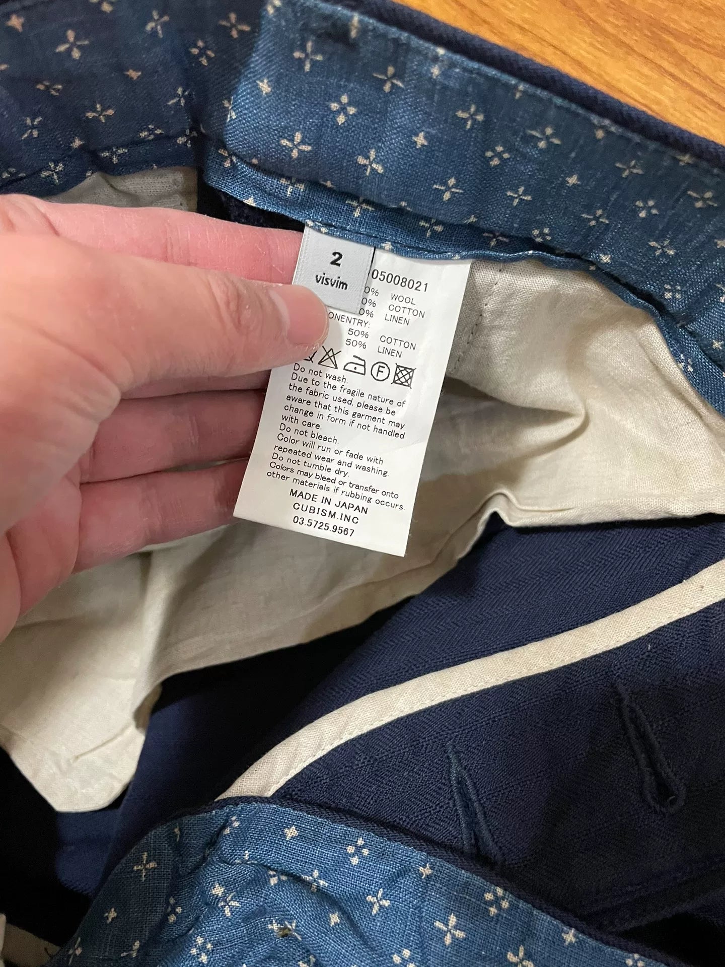 VISVIM High-Water Pleat Pants