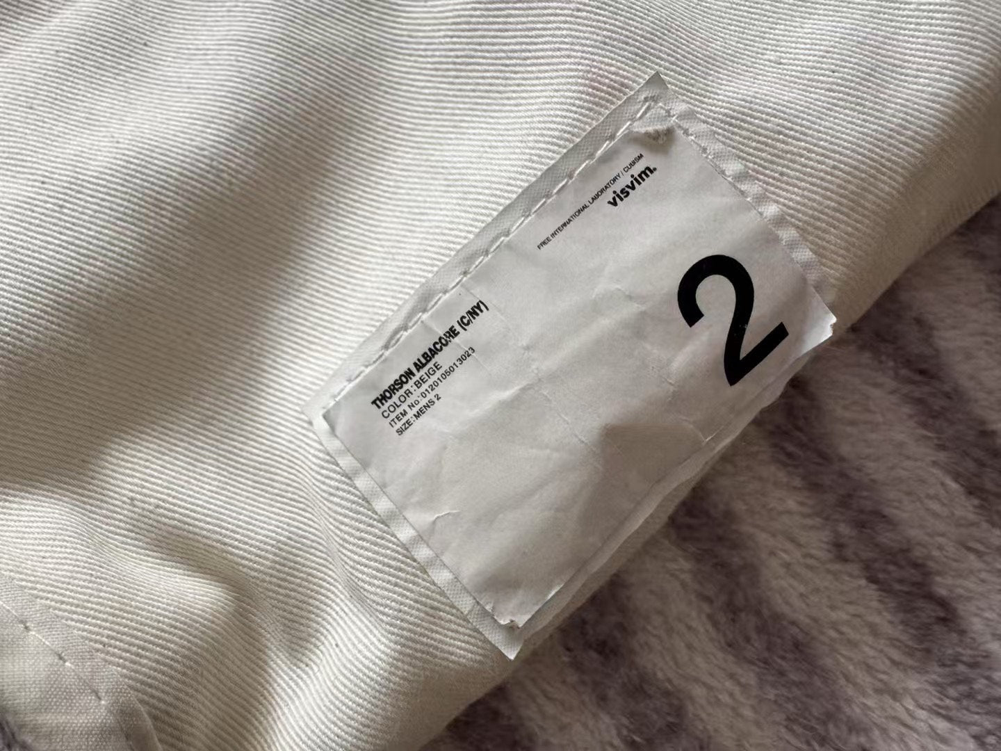 VISVIM 20SS THORSON ALBACORE Droplet Sleeve MA-1 Jacket