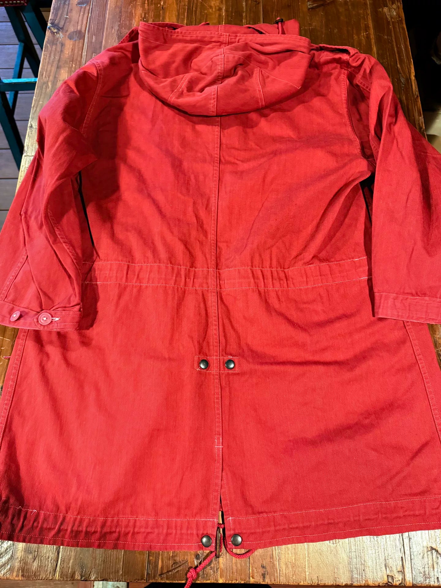 RALPH LAUREN COUNTRY M51 Hooded Trench Coat S