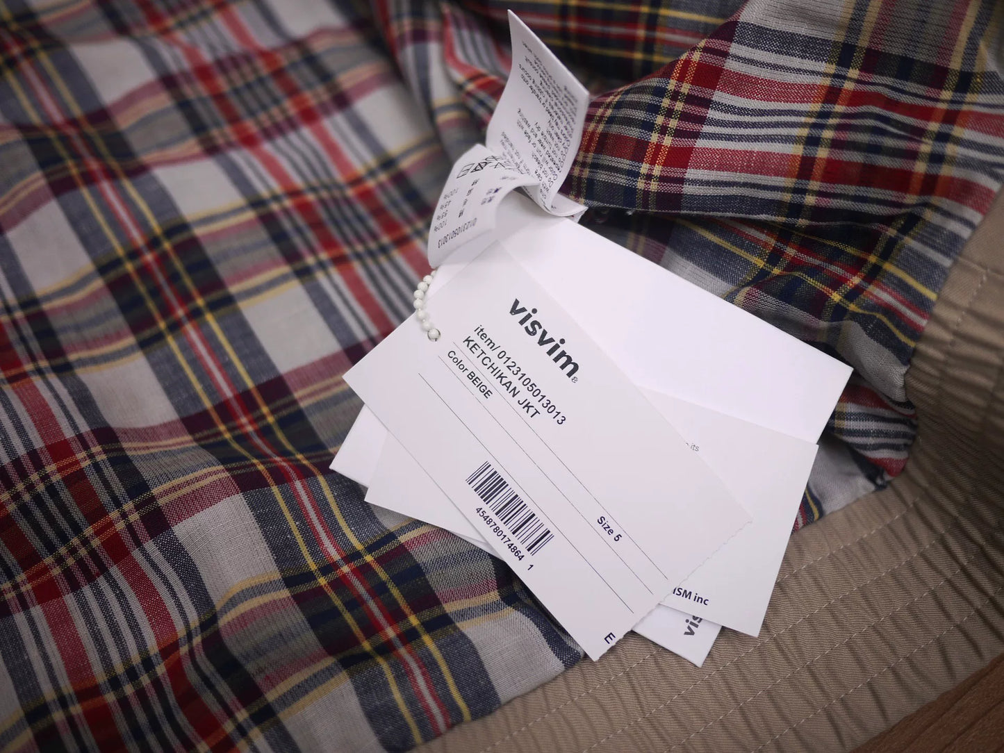 Visvim KETCHIKAN JKT Beige Size 5