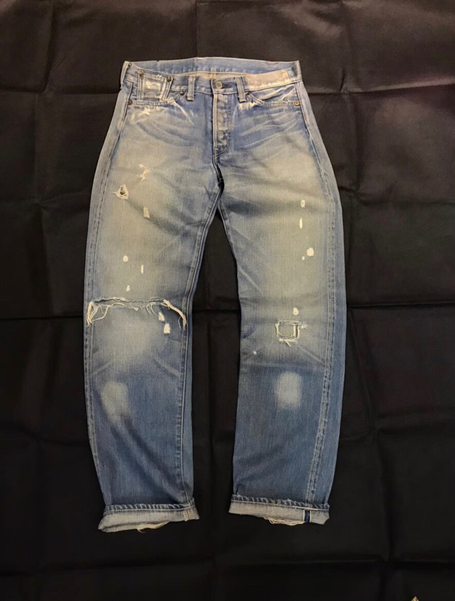 levis lvc 66501-0073 jeans with red ear