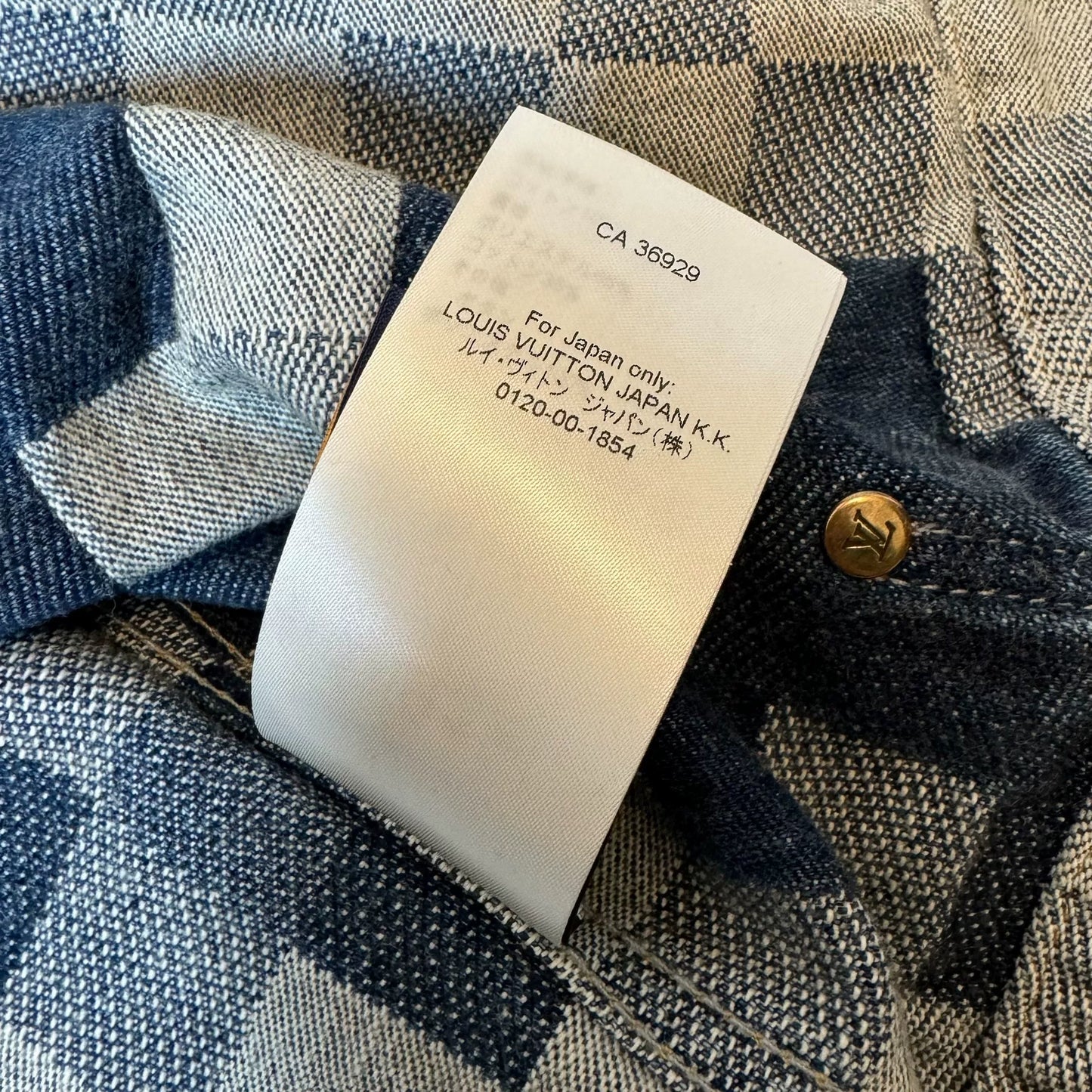 louis vuitton blue denim jacket 2024