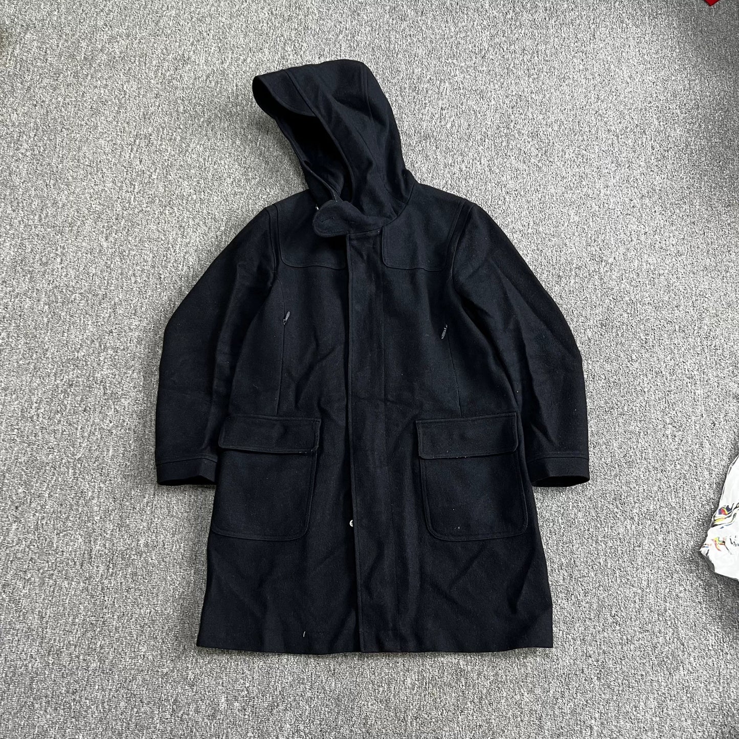 nanamica wool coat with functional lining