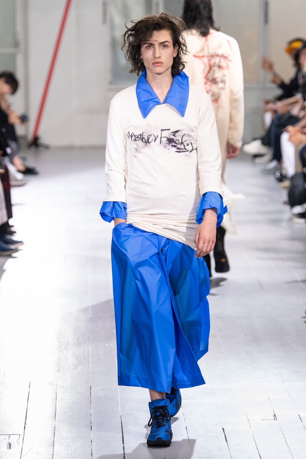 Yohji Yamamoto 20SS Runway Printed Knit