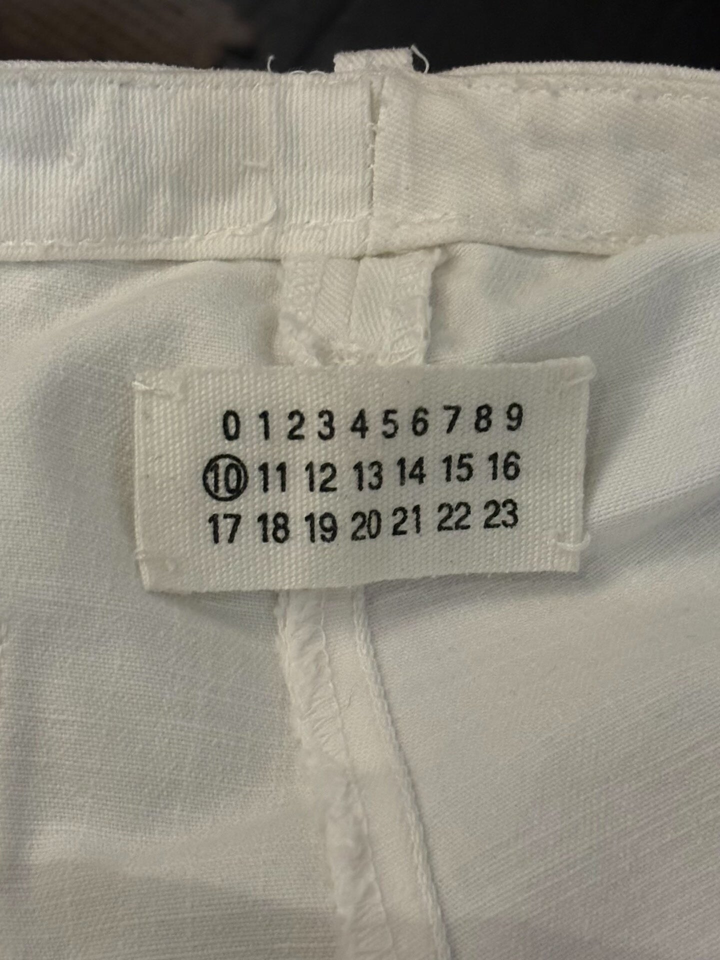 Maison Margiela SS2002 White Denim Pants