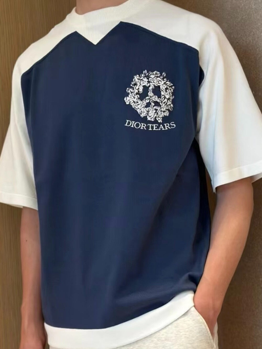 Dior X Denim Tears Knit Short Sleeve Shirt